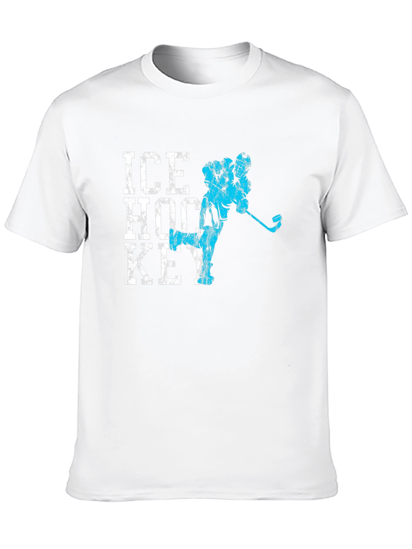 Black Ice Hockey Graphic T-Shirt view 10