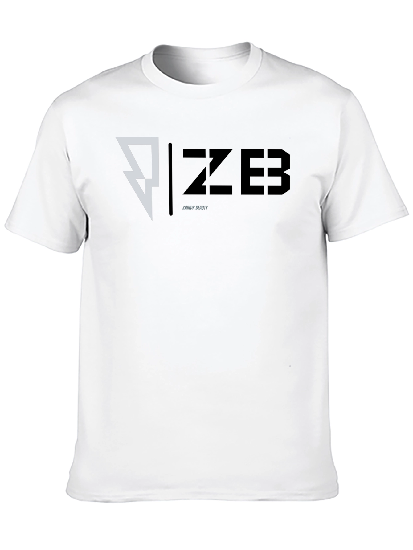 Black ZZ ZEB Zainor Beauty Graphic T-Shirt - Modern Design view 10
