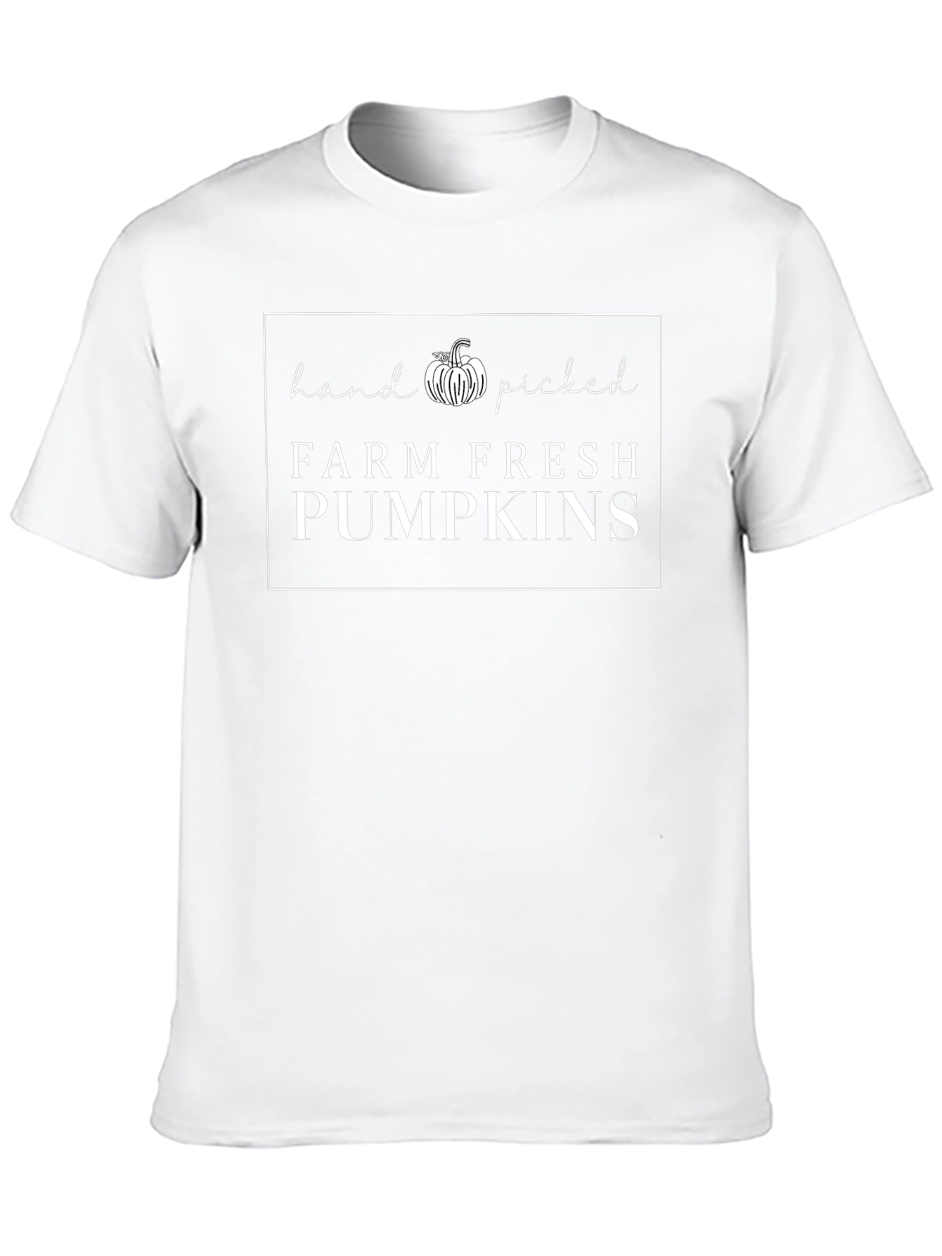 Farm Fresh Pumpkins T-Shirt - Hand Picked - 10