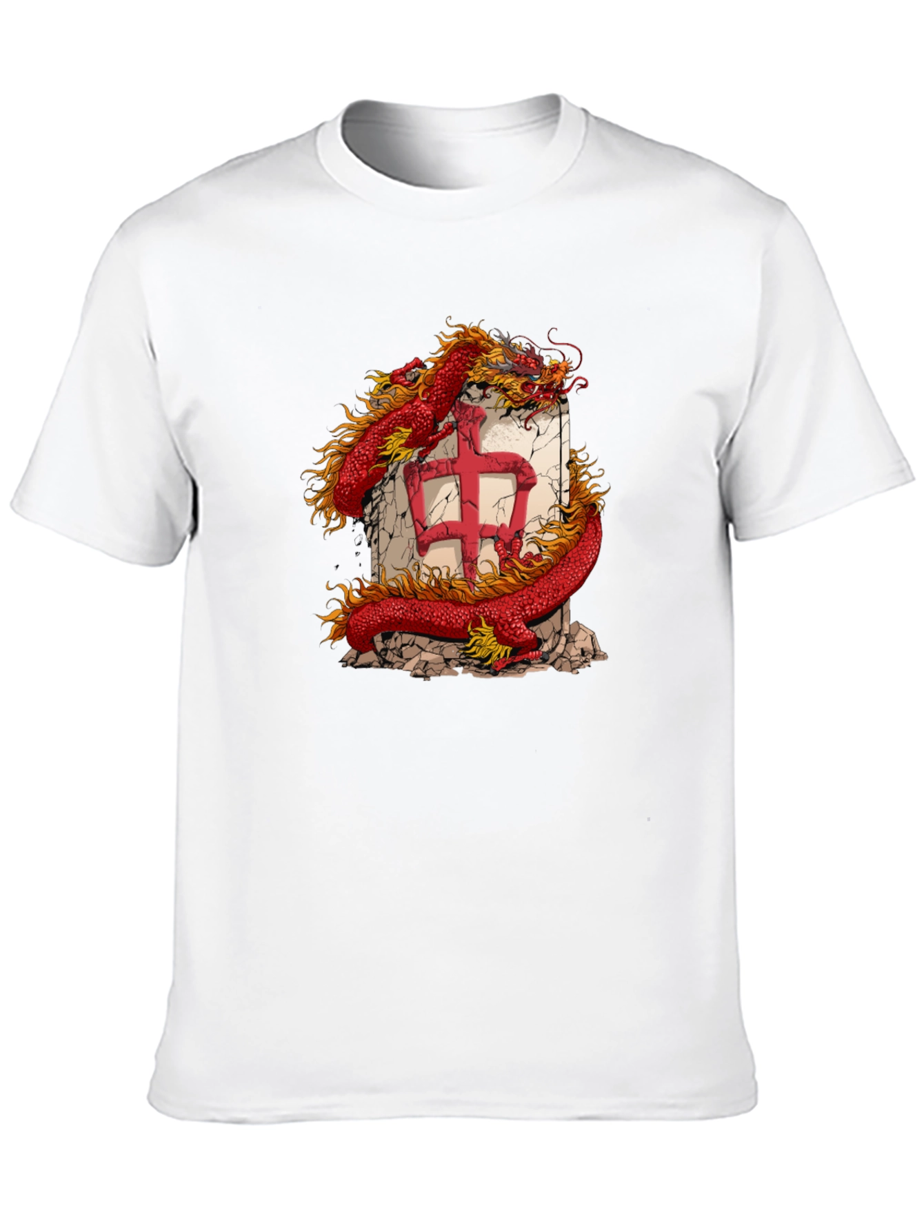 Black Dragon Graphic Tee - Black view 10