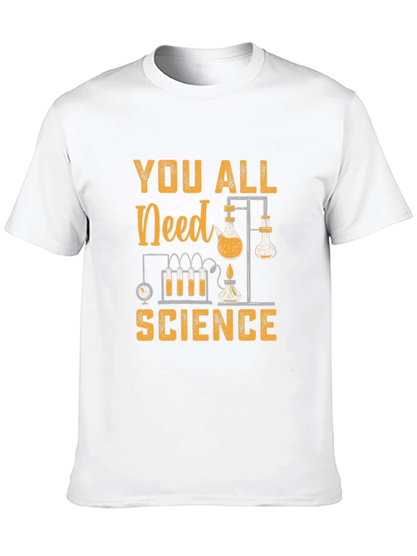 Black You All Need Science Graphic T-Shirt view 10