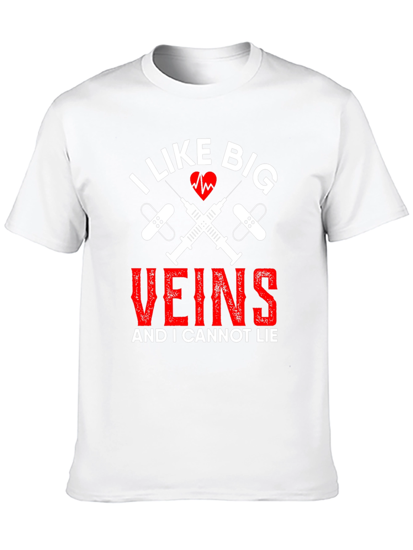 Black I Like Big Veins Funny Nurse T-Shirt view 10