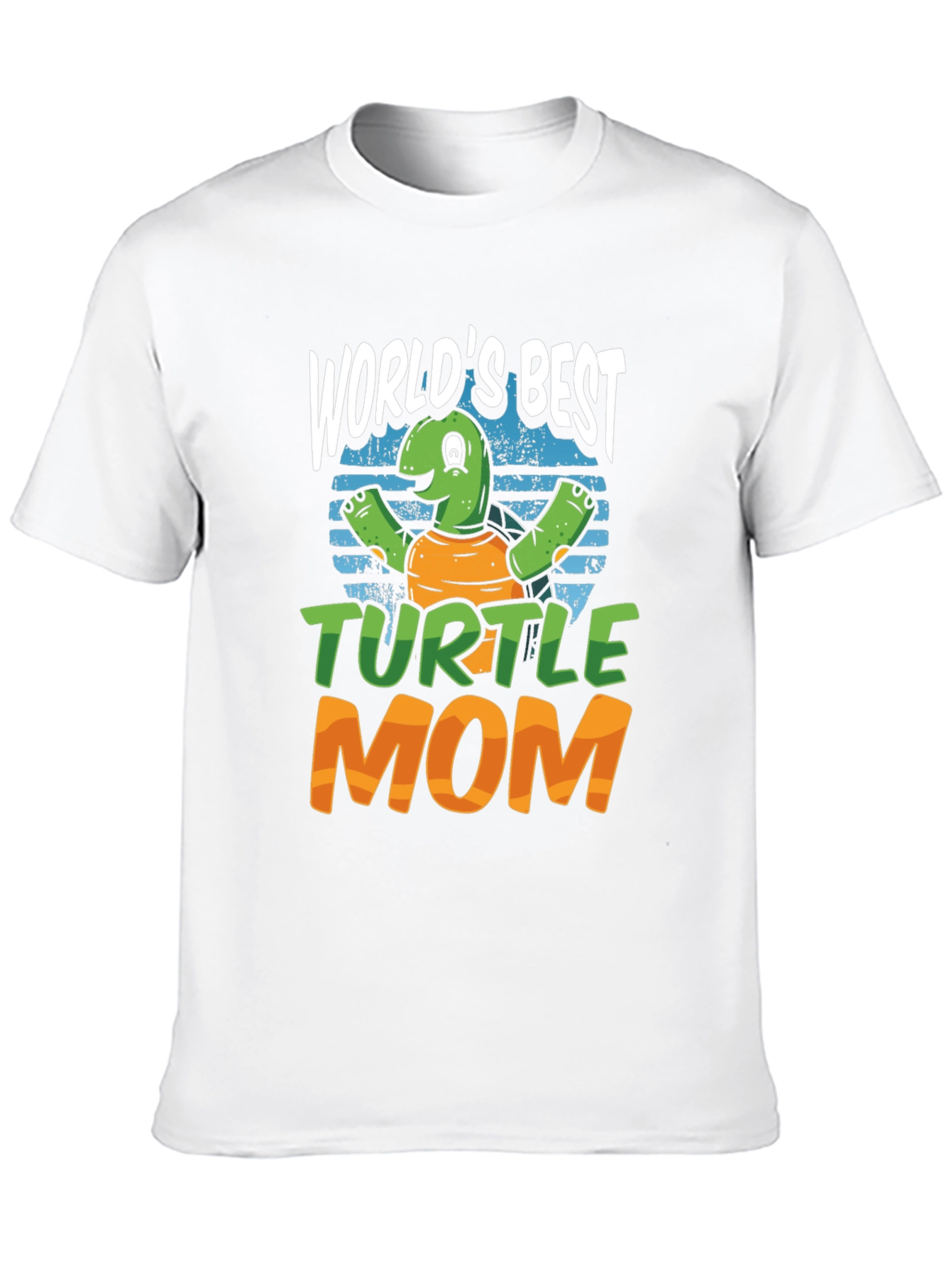 Black World's Best Turtle Mom T-Shirt view 10