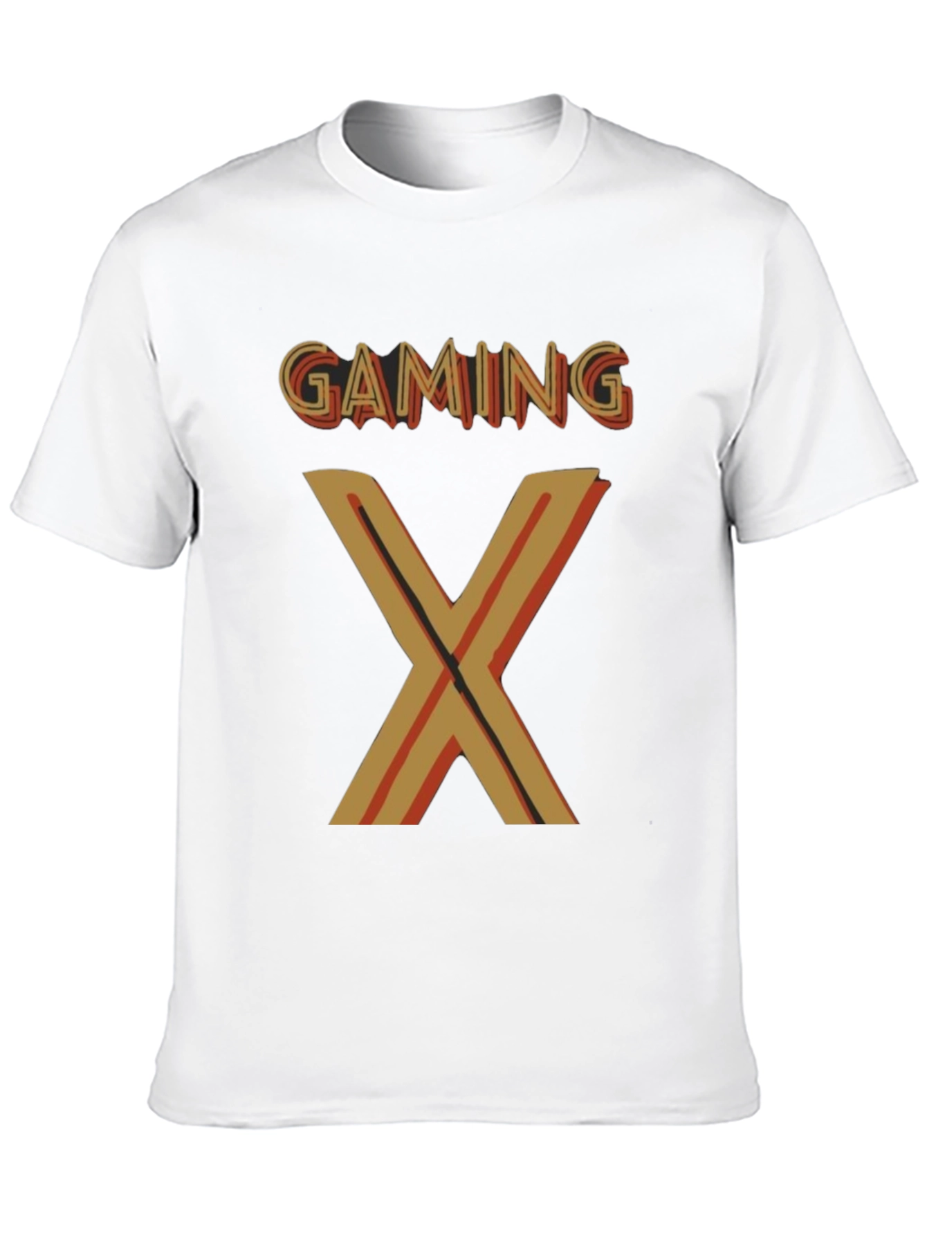 Black Gaming X Graphic T-Shirt - Stylish Gamer Tee view 10