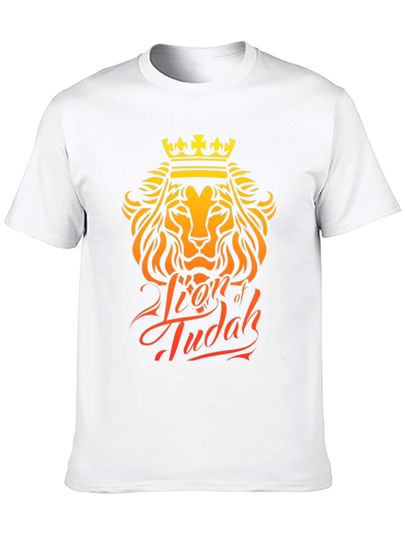 Black Lion of Judah Graphic Tee - Black view 10