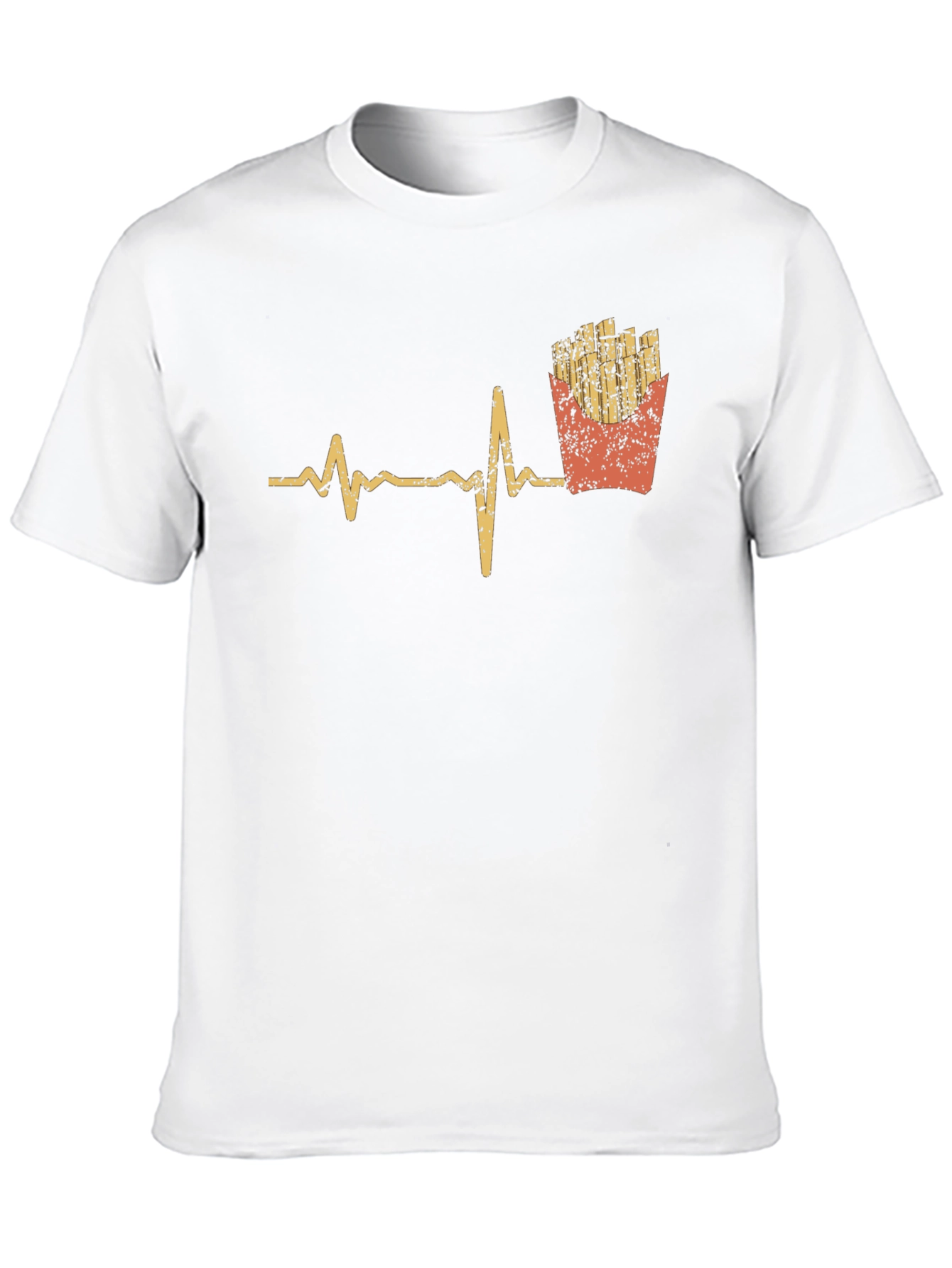 Black Fry Lover T-Shirt view 10
