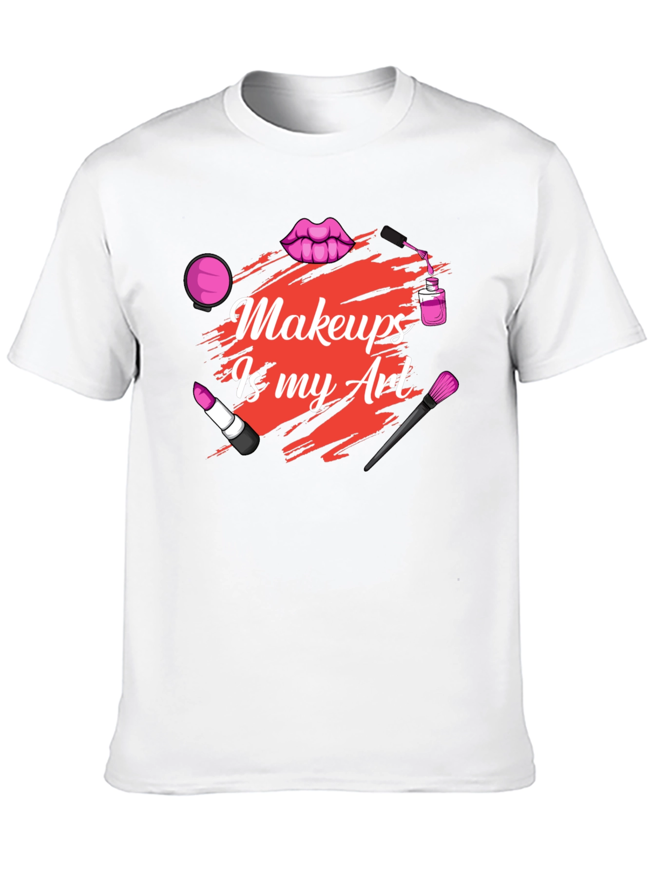 Black Makeup Is My Art - Graphic T-Shirt view 10