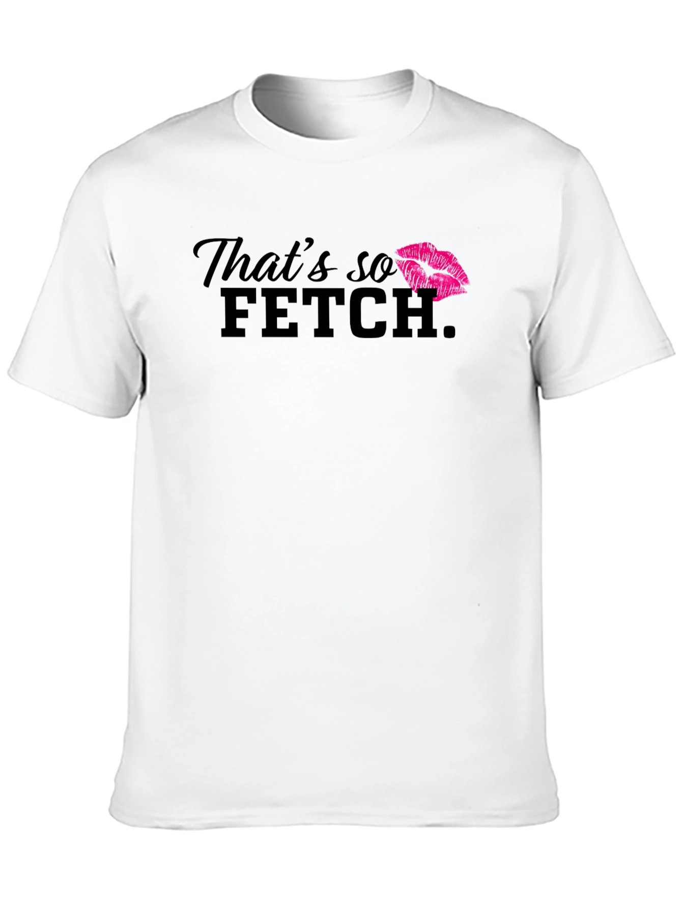 Black That's So Fetch Graphic Tee view 10