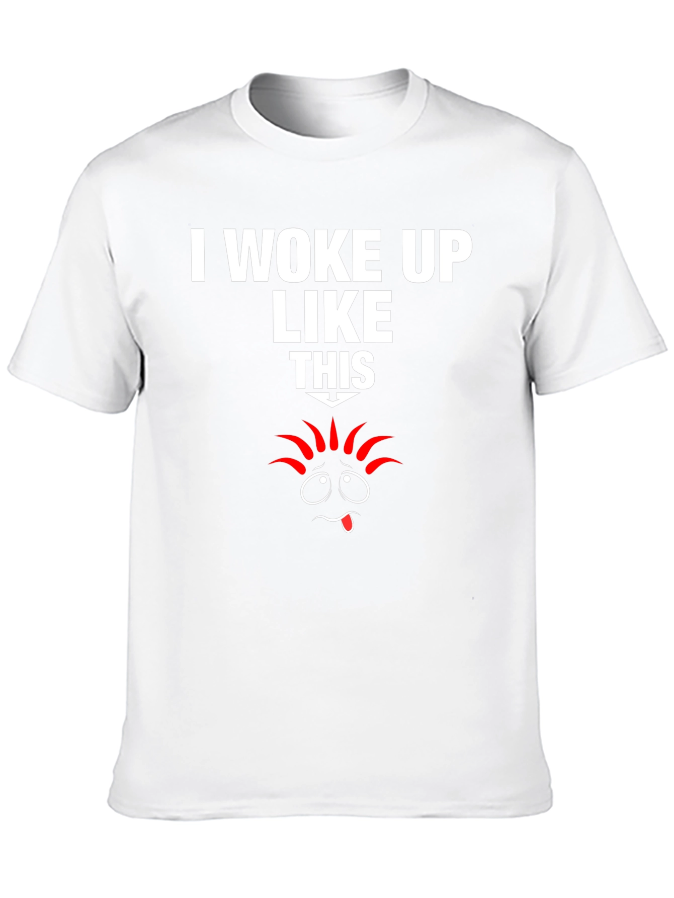Black I Woke Up Like This Graphic Tee view 10