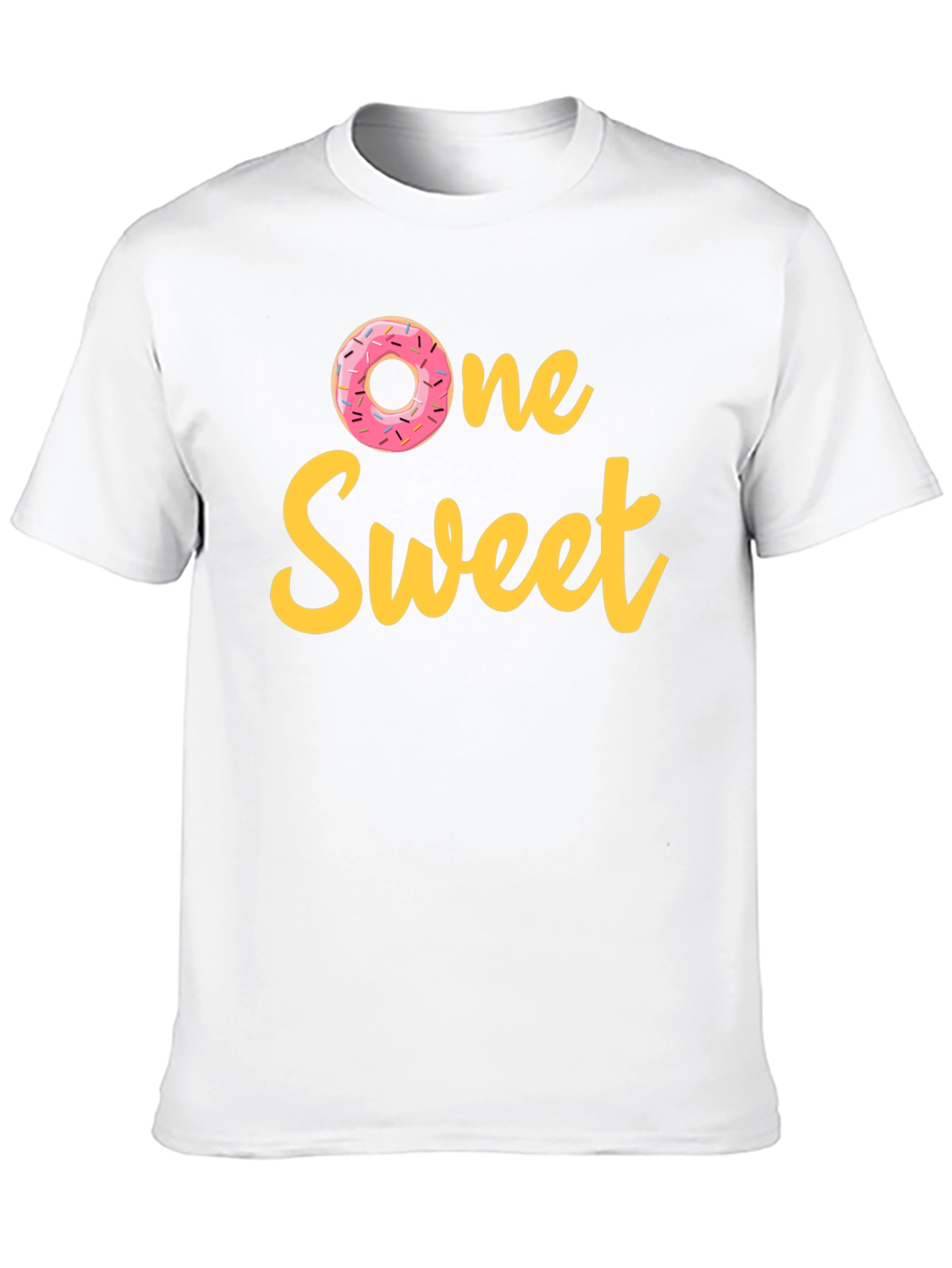 Black One Sweet Donut T-Shirt view 10