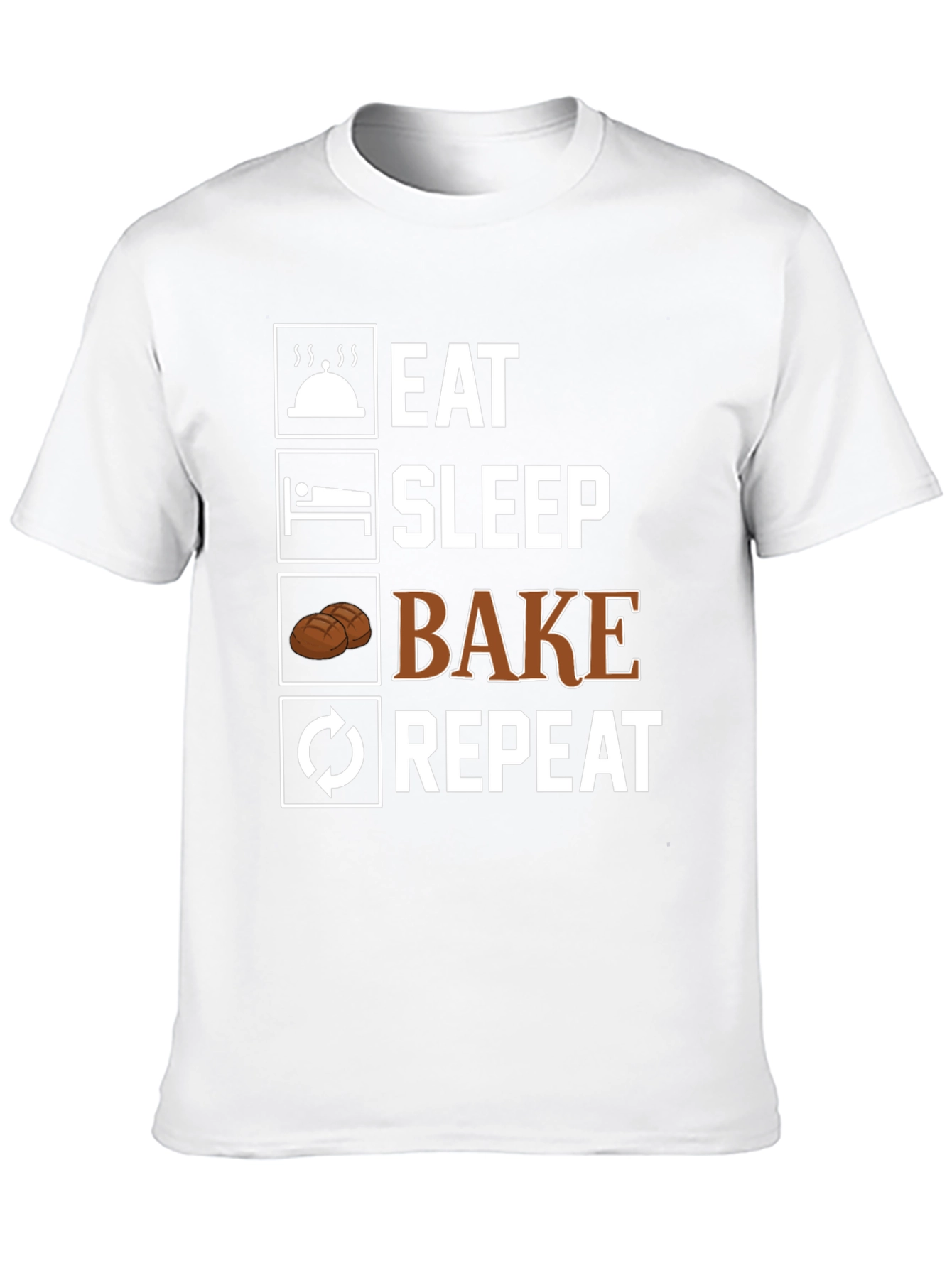 Eat Sleep Bake Repeat T-Shirt - 10