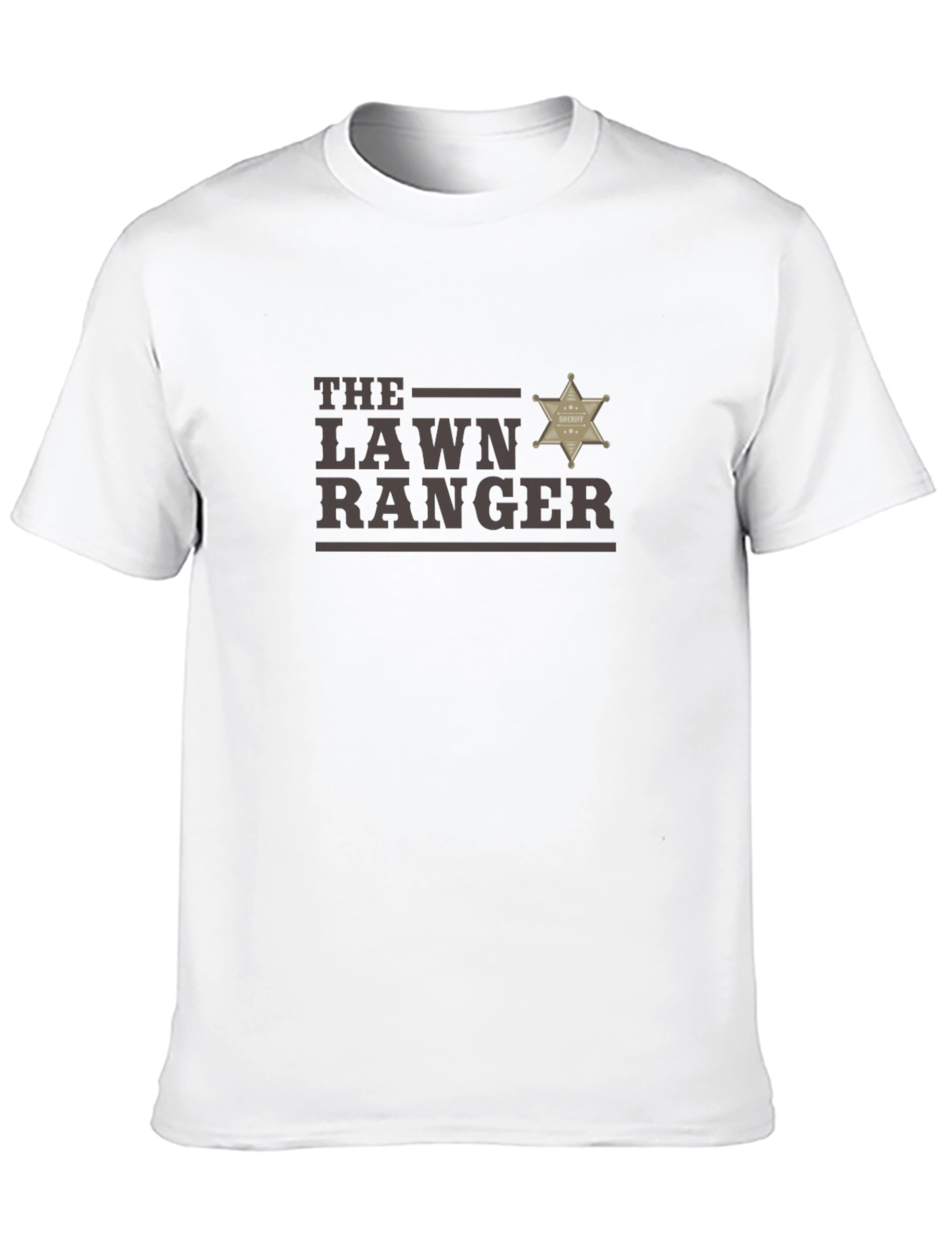Black The Lawn Ranger Graphic Tee - Black Cotton T-Shirt view 10