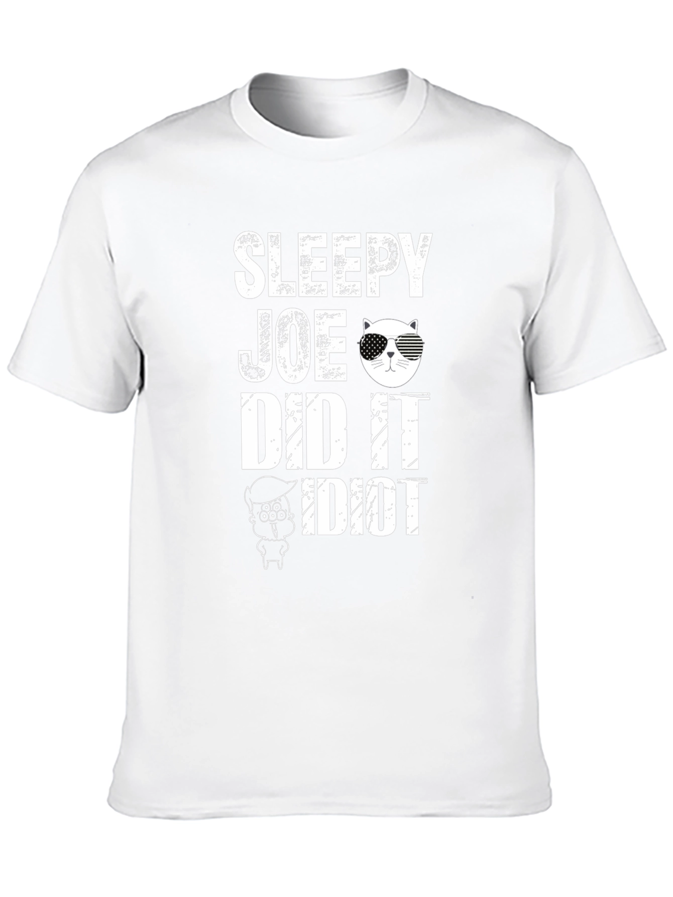 Black Sleepy Joe Did It T-Shirt view 10