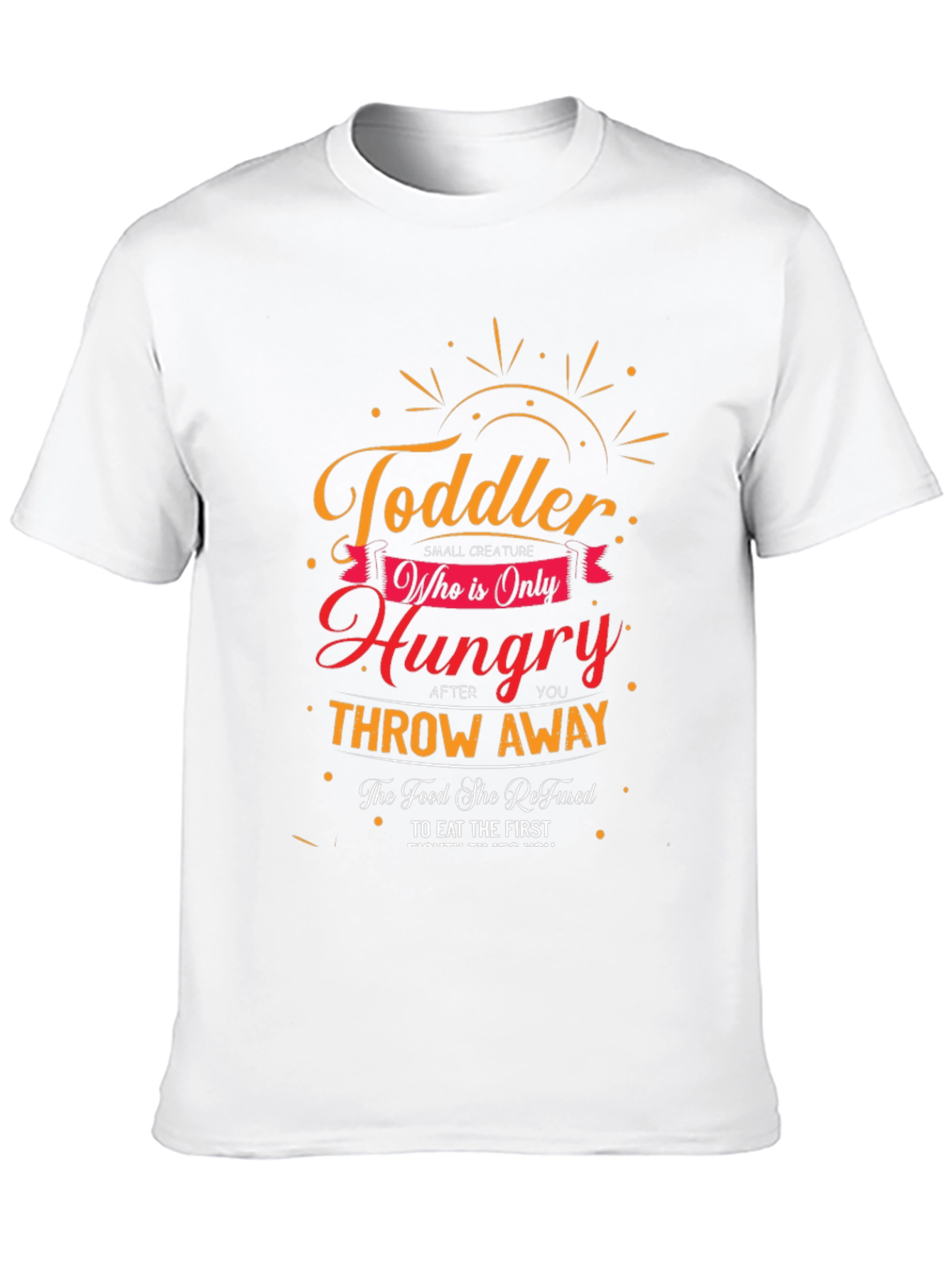 Black Toddler Hungry Funny T-Shirt view 10