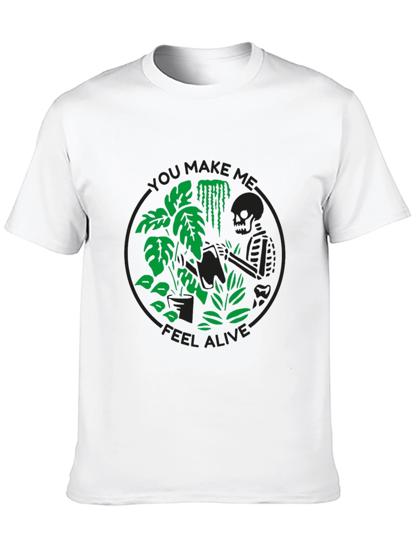 Black You Make Me Feel Alive Black T-Shirt view 10