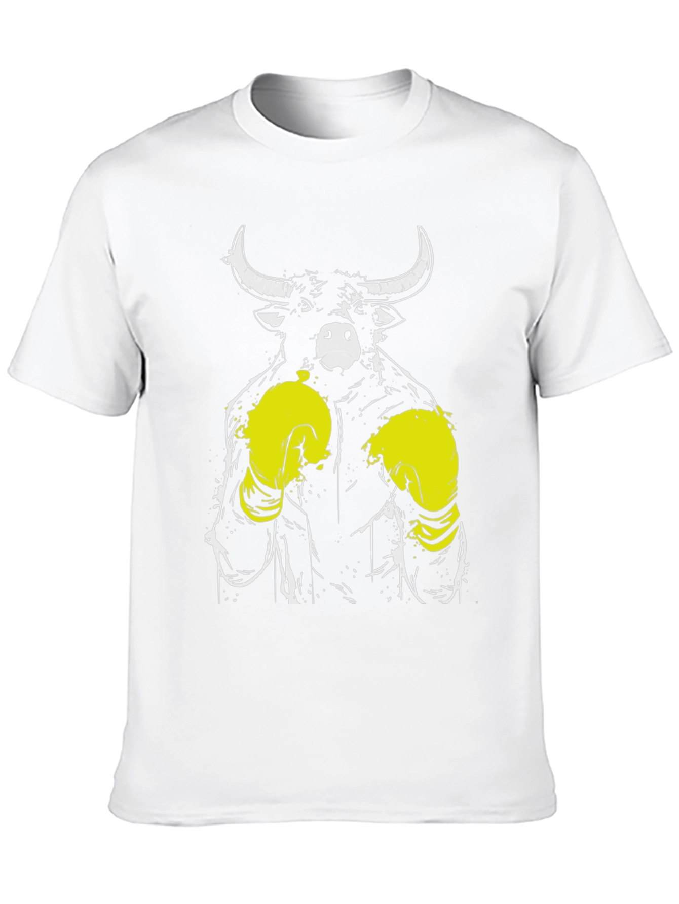 Black Bull Boxer Graphic Tee - Men's Black T-Shirt view 10