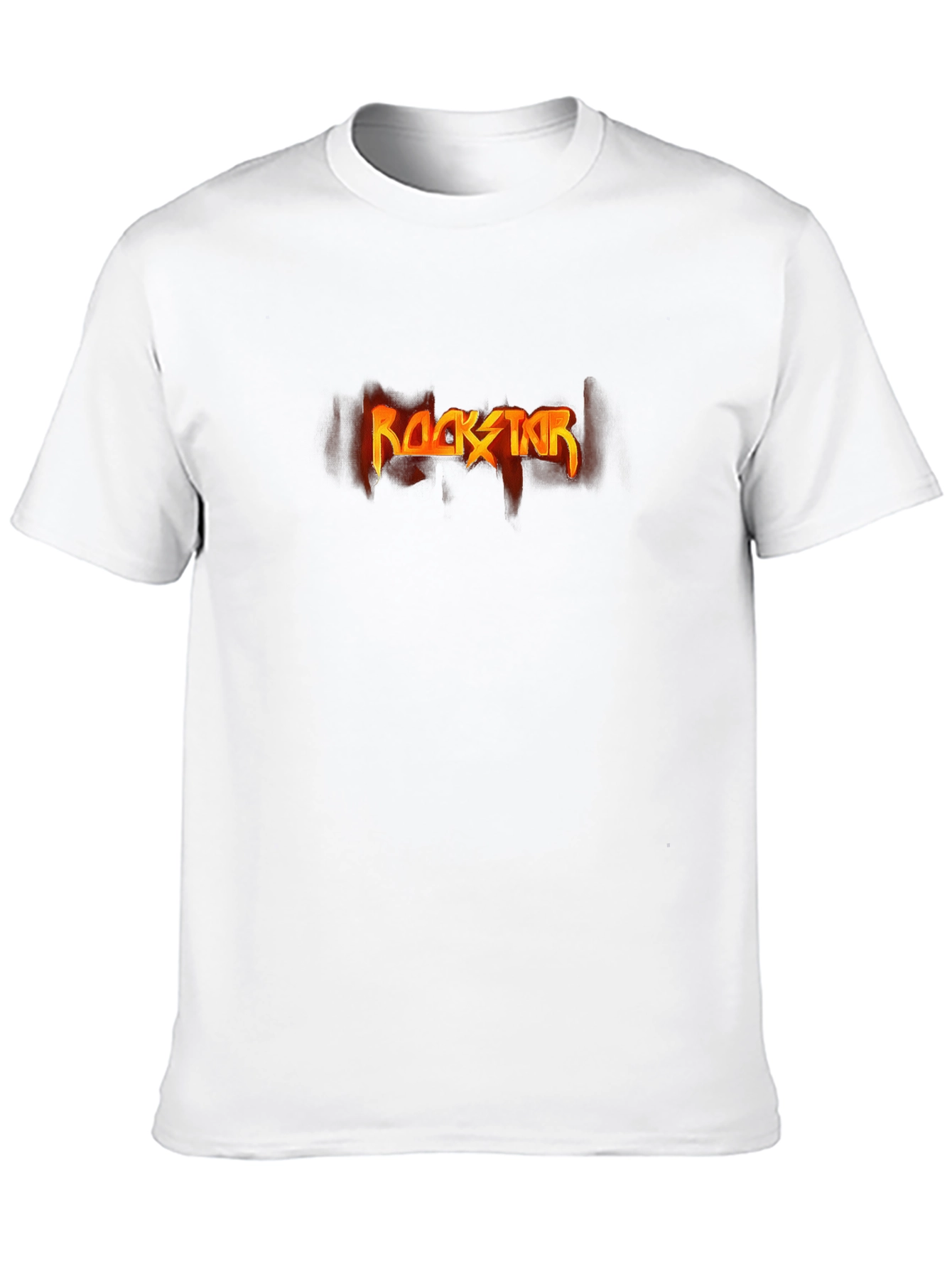 Black Rockstar Graphic Black T-Shirt view 10