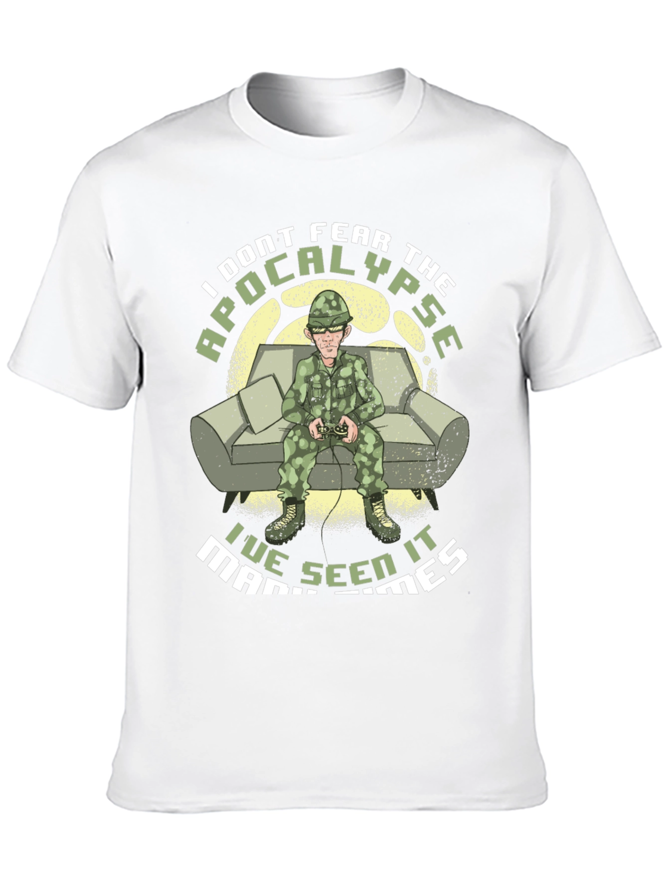 Apocalypse Gamer T-Shirt - Military Style - 10