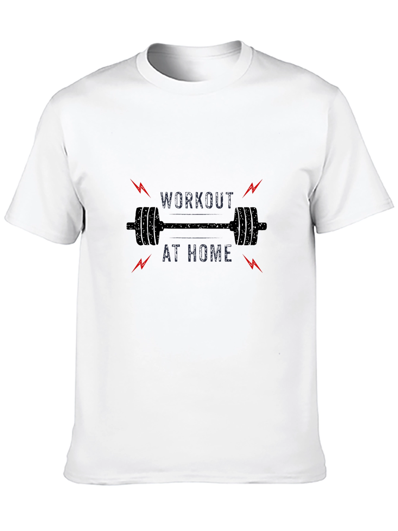 Black Workout at Home Graphic Tee view 10