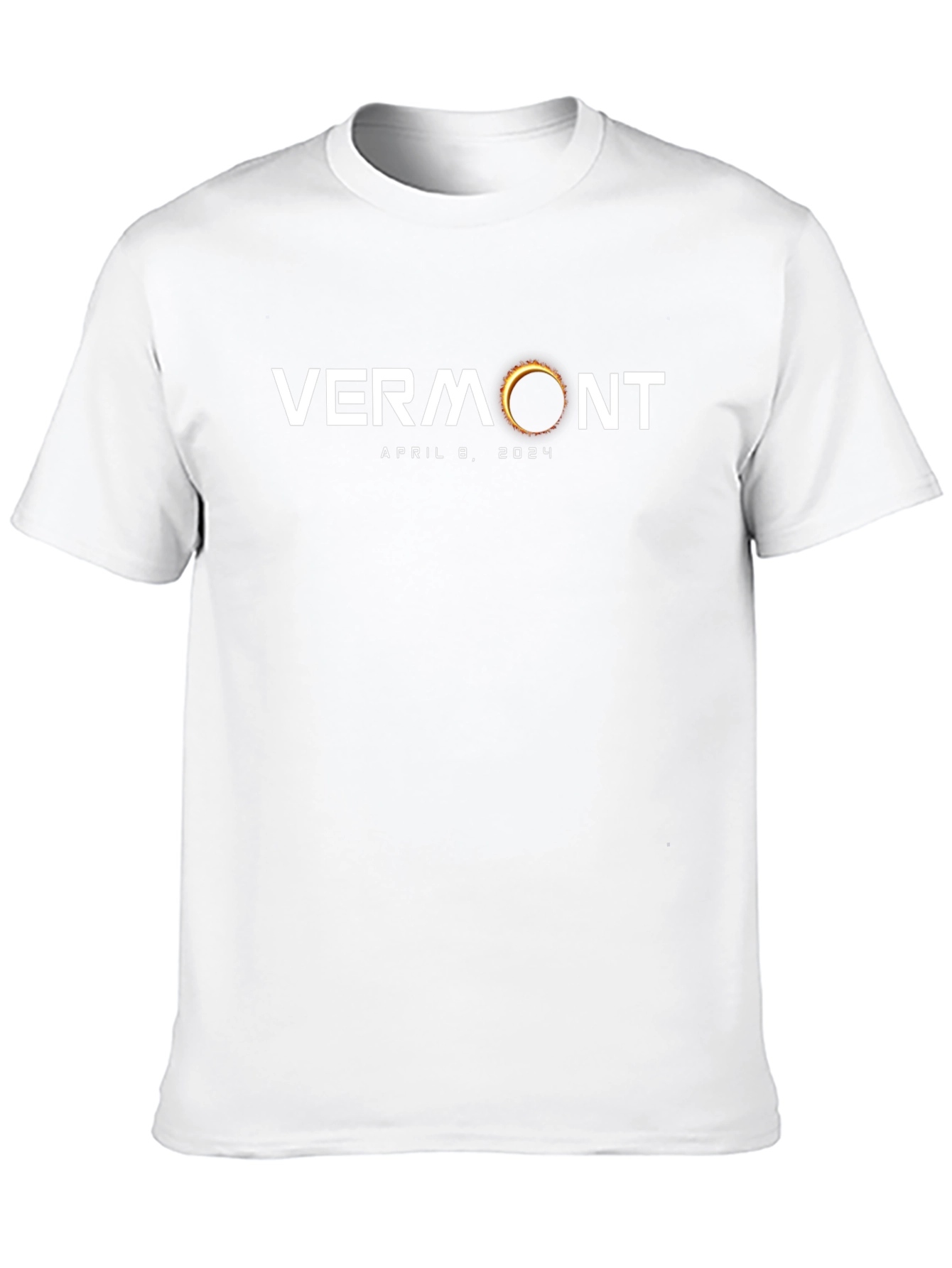 Vermont April 8, 2024 Eclipse T-Shirt - 10