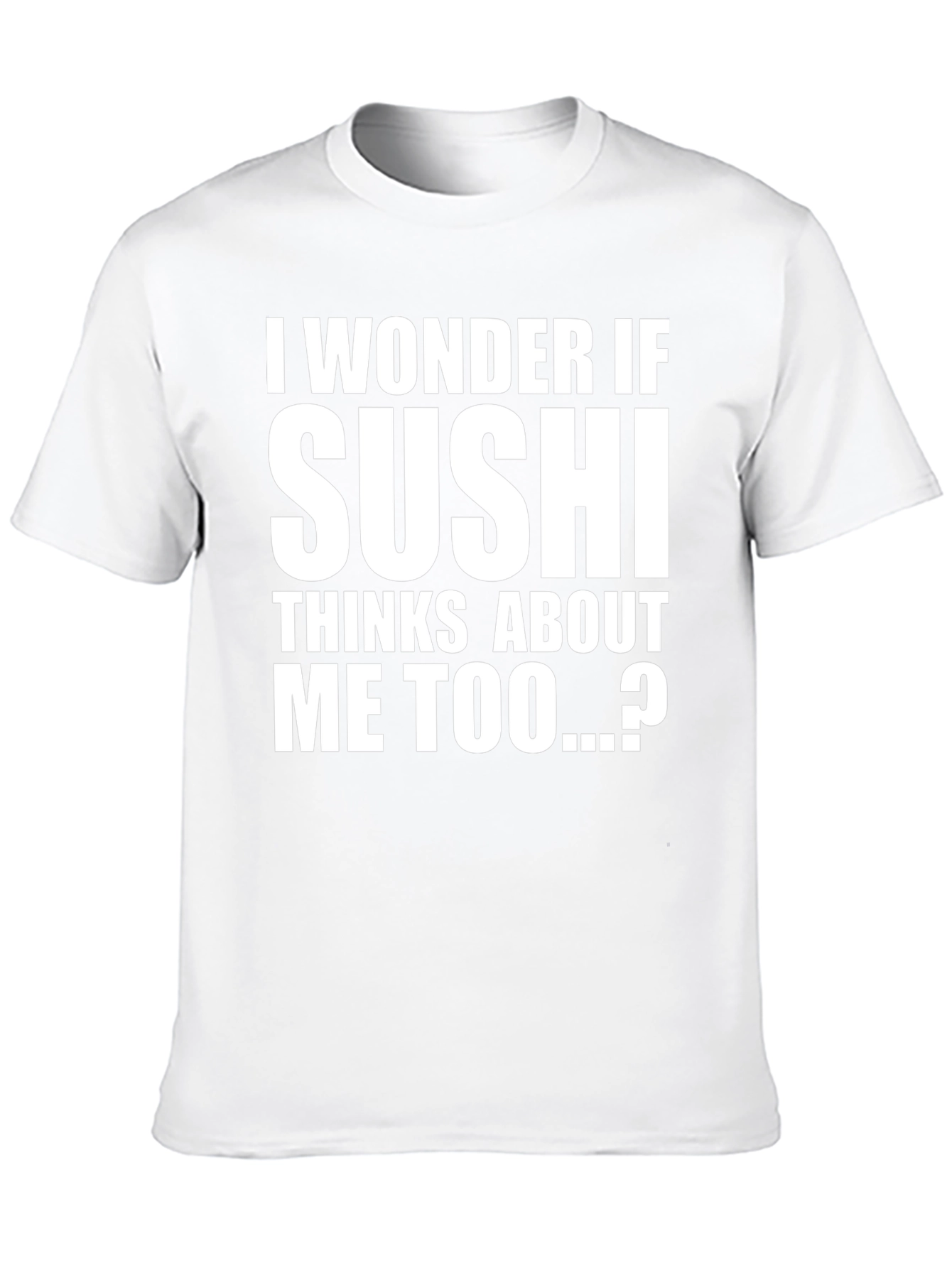 Black Sushi Lover Funny Graphic T-Shirt view 10