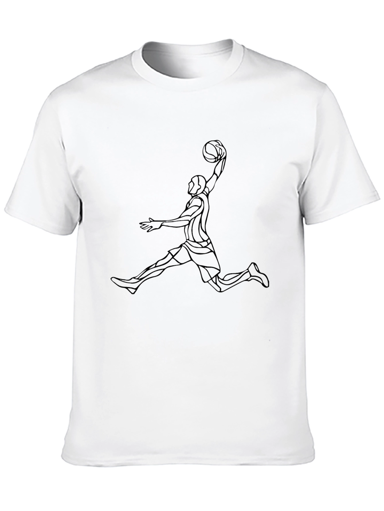 Black Black Basketball Graphic Tee view 10