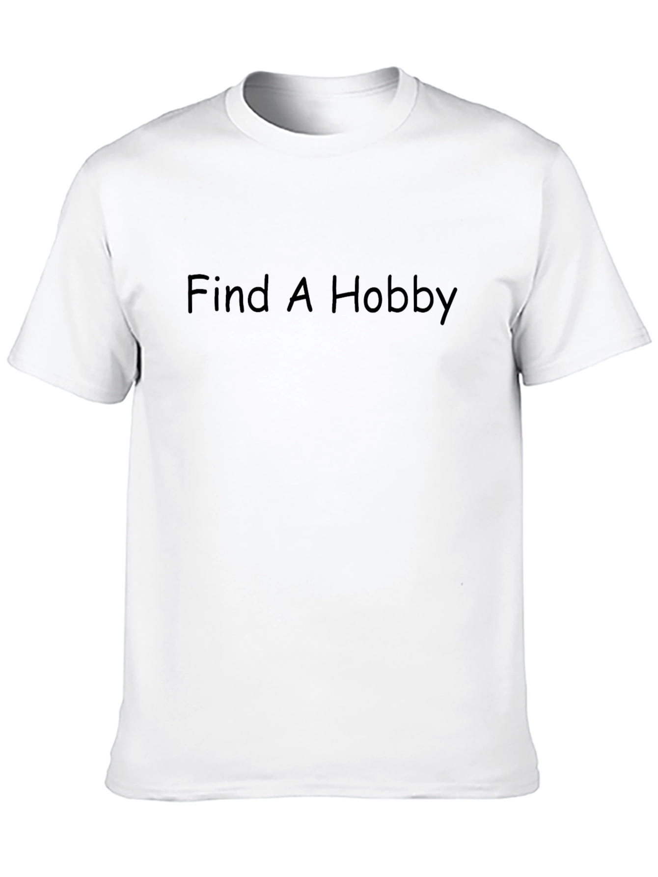 Black Find A Hobby Black Graphic Tee view 10