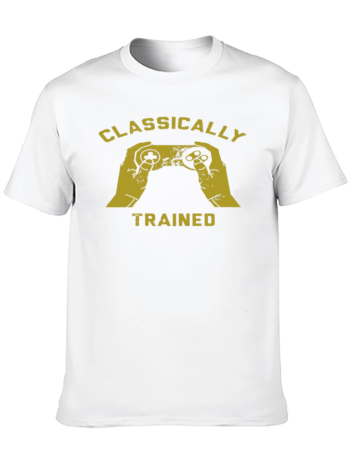 Black Classically Trained Gamer T-Shirt - Retro Gaming Tee view 10