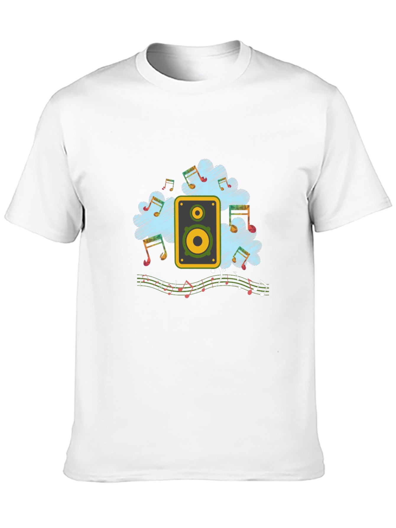 Black Music Lover's Graphic T-Shirt view 10