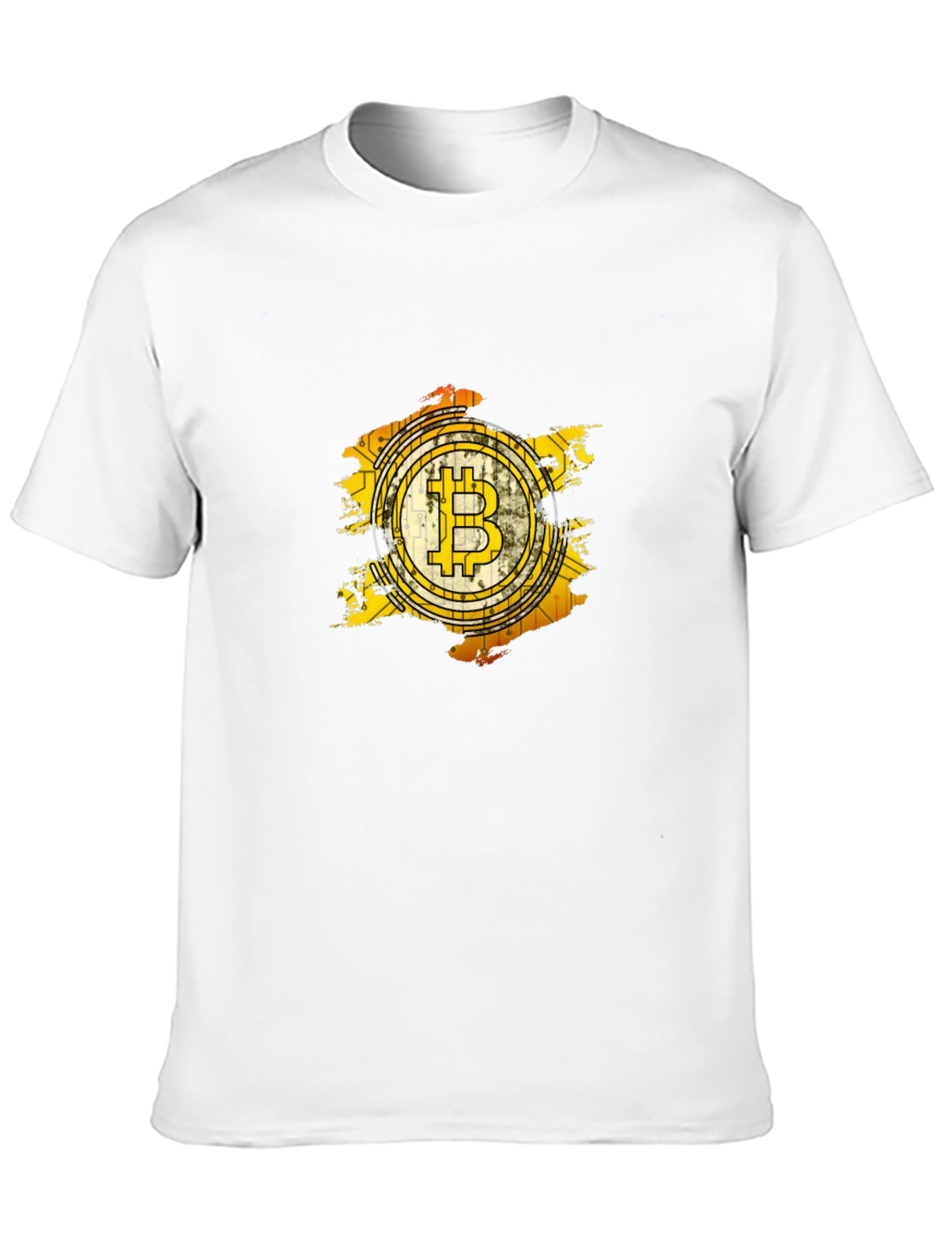 Black Bitcoin Graphic Tee - Crypto Enthusiast T-Shirt view 10