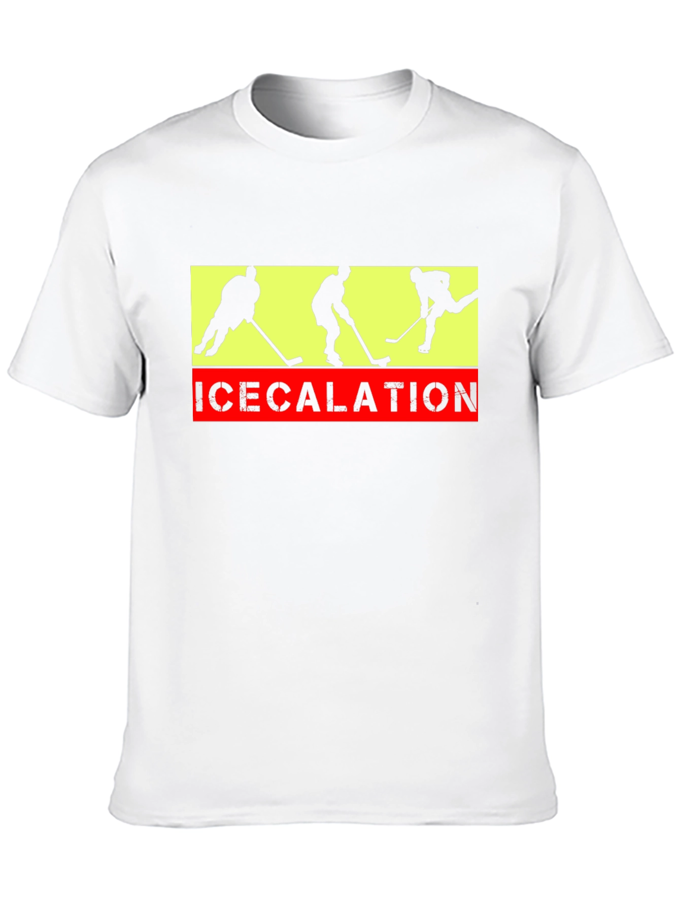 Black Icecalation Hockey T-Shirt view 10