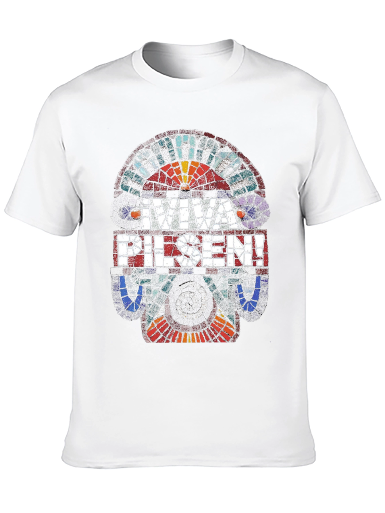Black Viva Pilsen T-Shirt - Unique Graphic Tee view 10