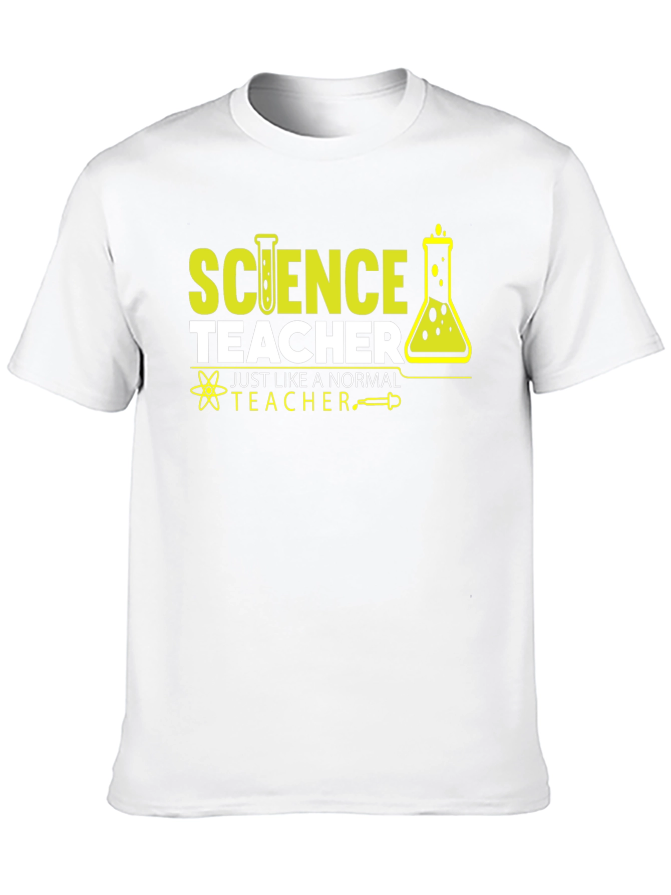 Black Science Teacher Novelty Graphic T-Shirt view 10