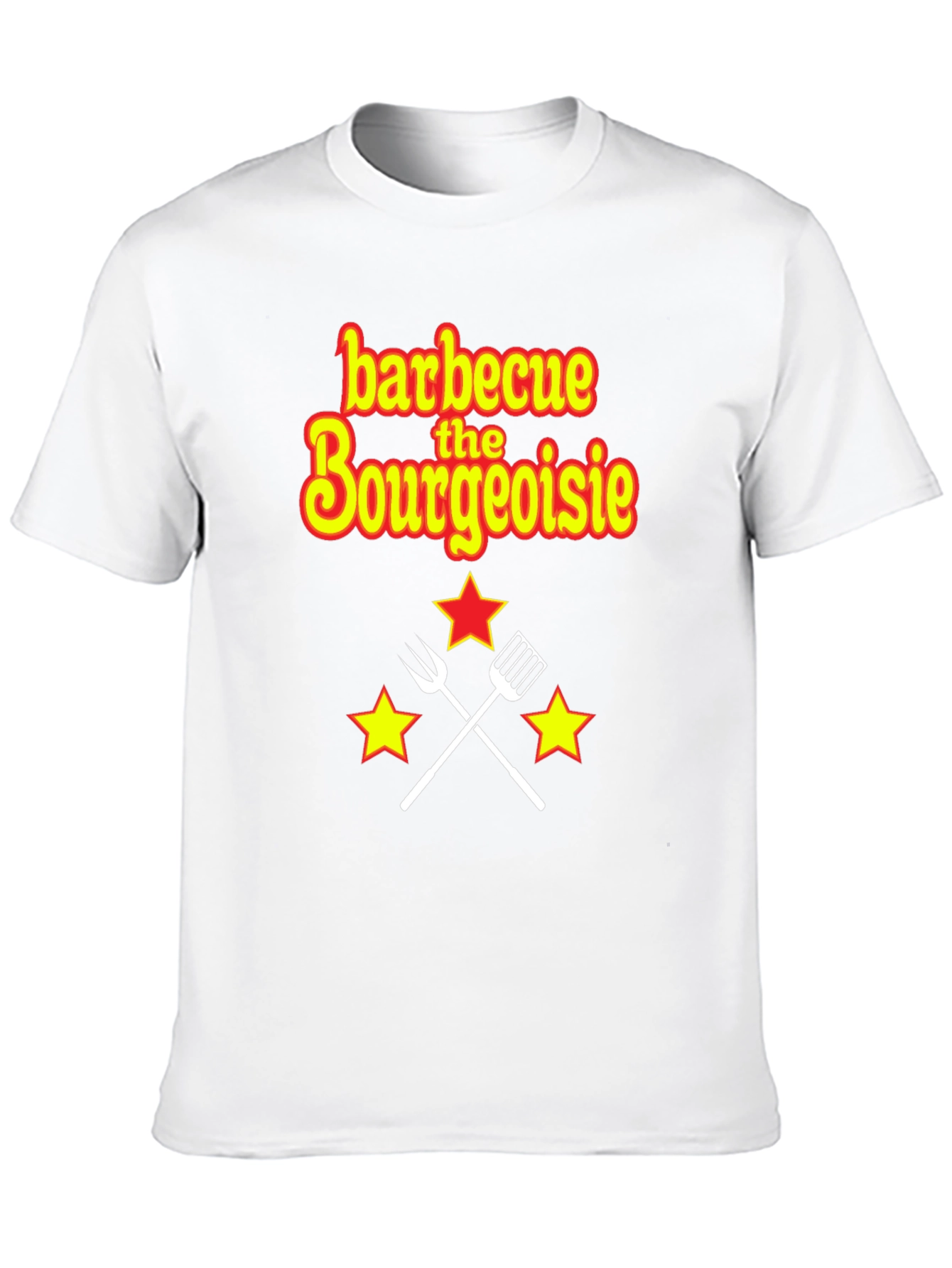 Black Barbecue the Bourgeoisie Graphic Tee view 10