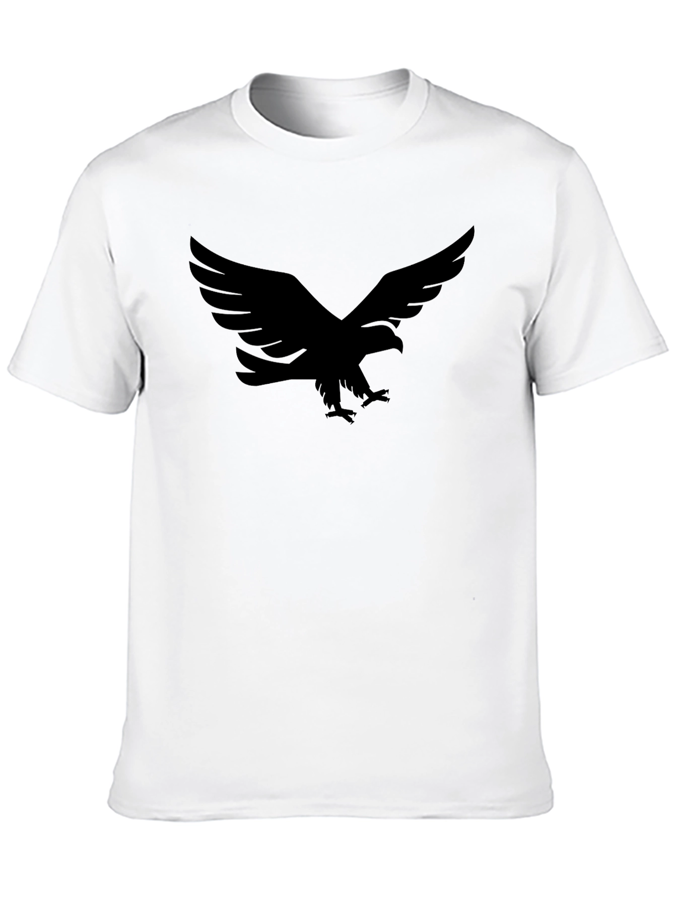 Black Black Eagle Graphic T-Shirt - Men's Fashion view 10