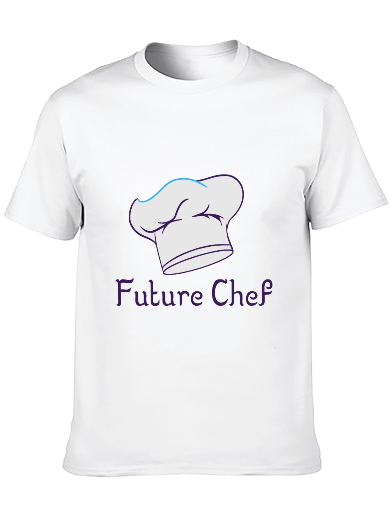 Black Future Chef T-Shirt - Black Cotton Tee view 10