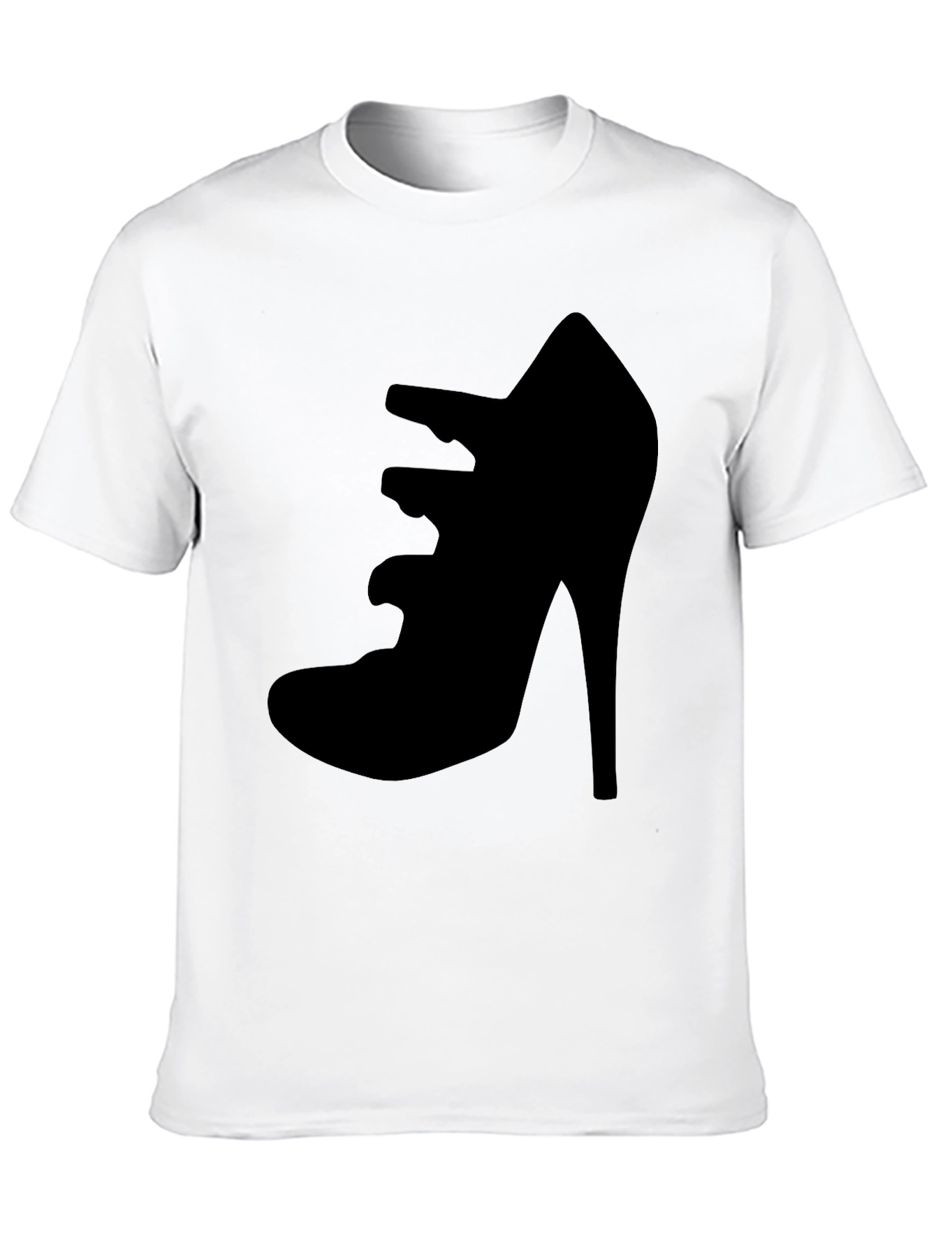 Black Black Shoe Graphic T-Shirt view 10