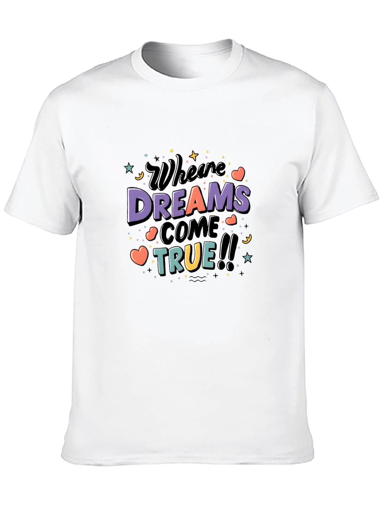 Black Dreams Come True Graphic Tee view 10
