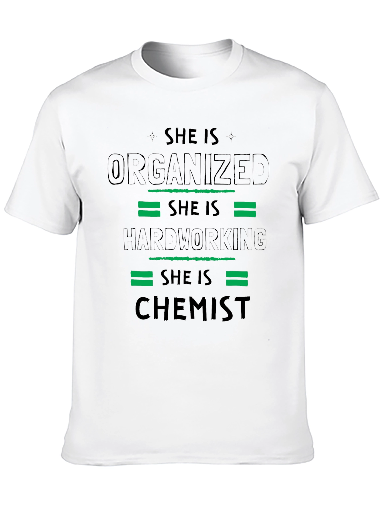 Black She Is Chemist Graphic Tee view 10