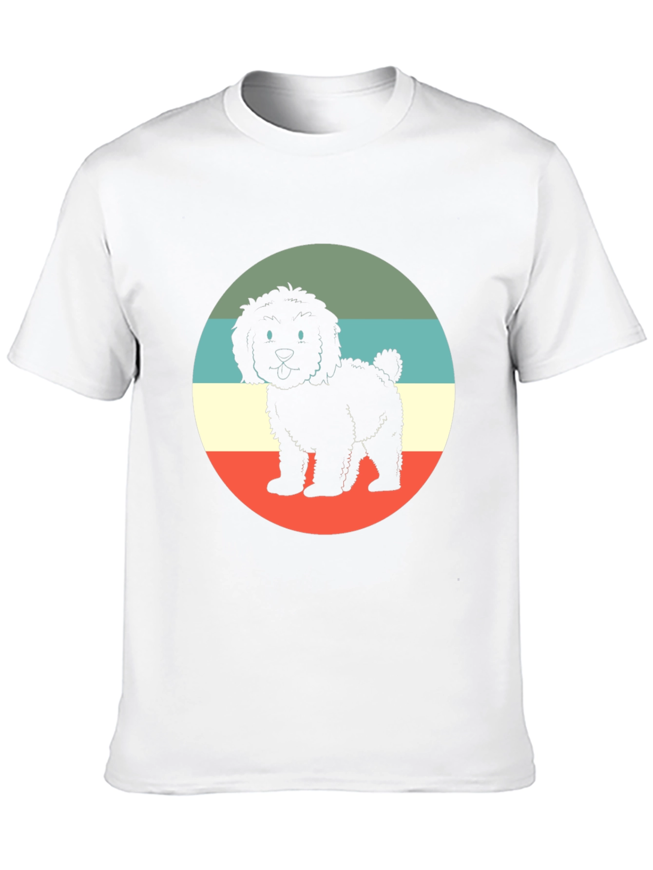 Black Retro Dog T-Shirt - Vintage Style Pup Tee view 10