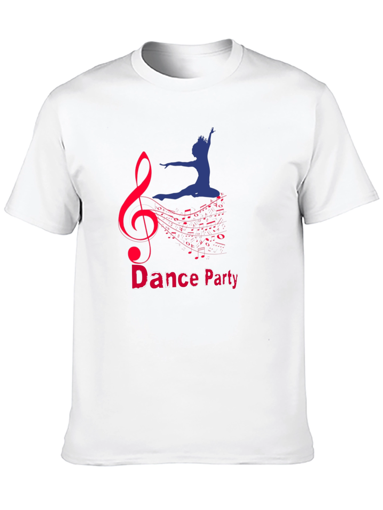 Black Dance Party Graphic Tee - Music and Movement view 10