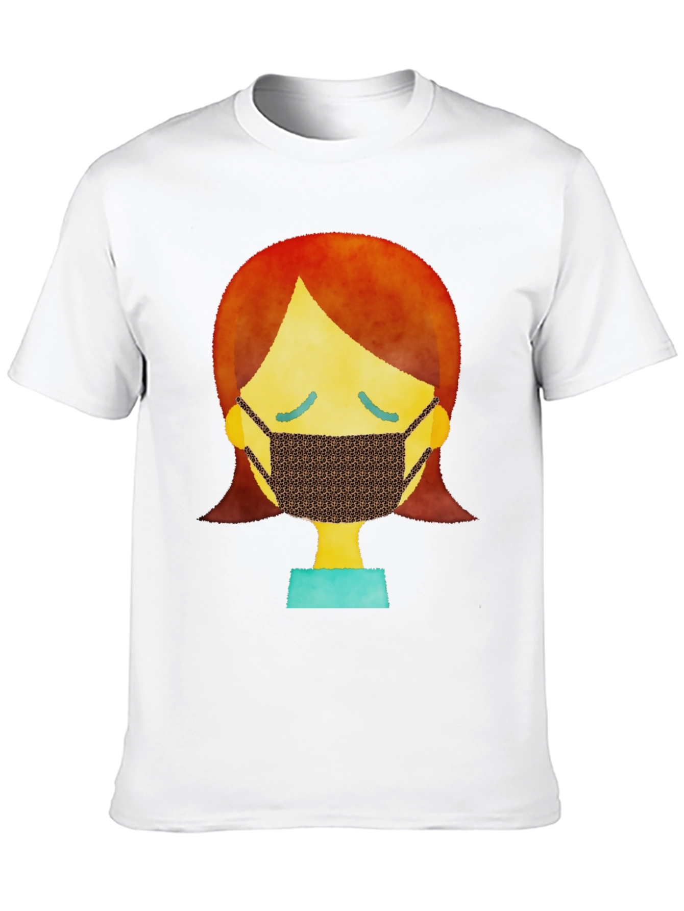 Black Masked Character Graphic Tee - Unisex view 10