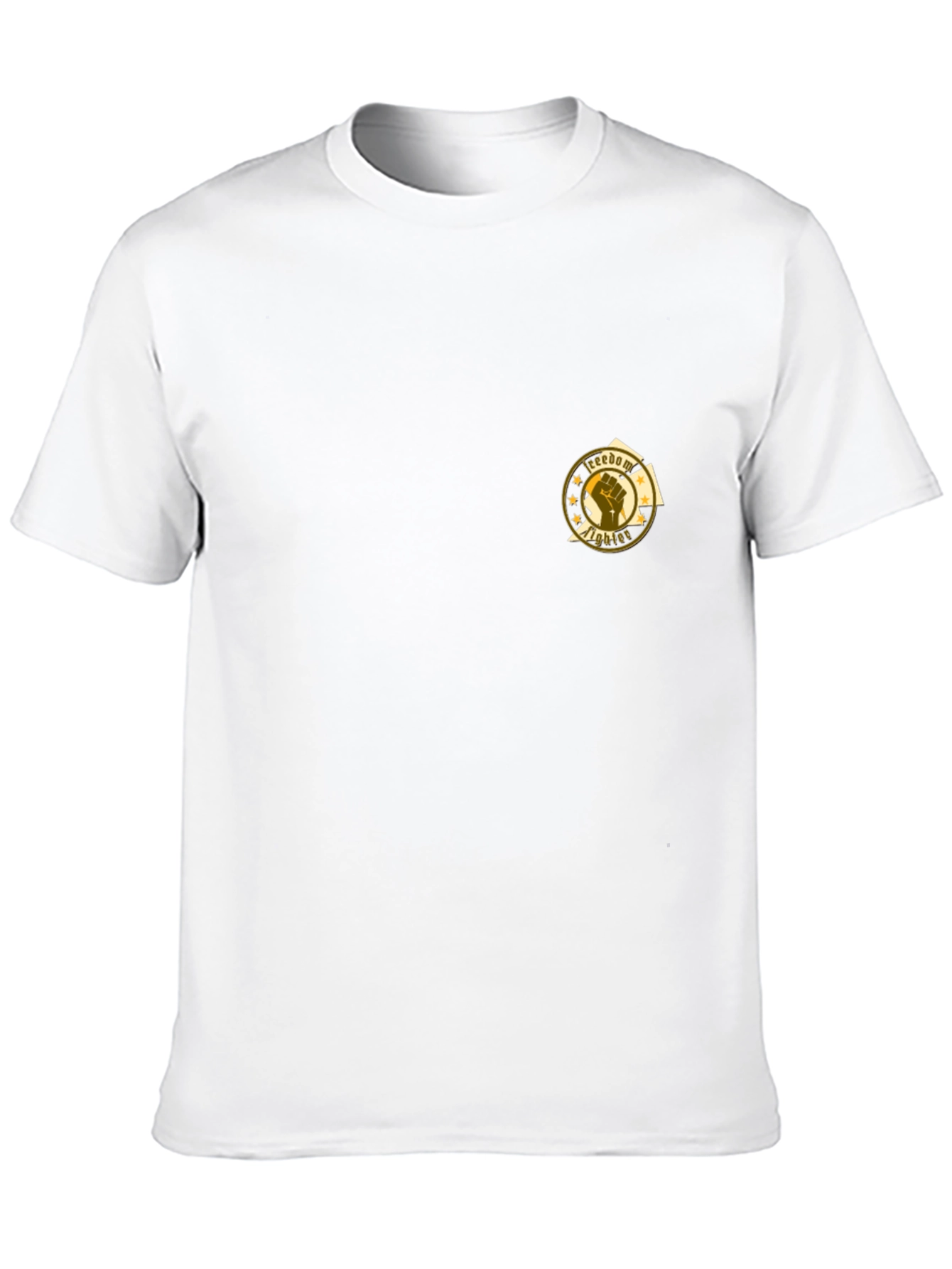 Black Freedom Fighter Graphic Tee - Black view 10