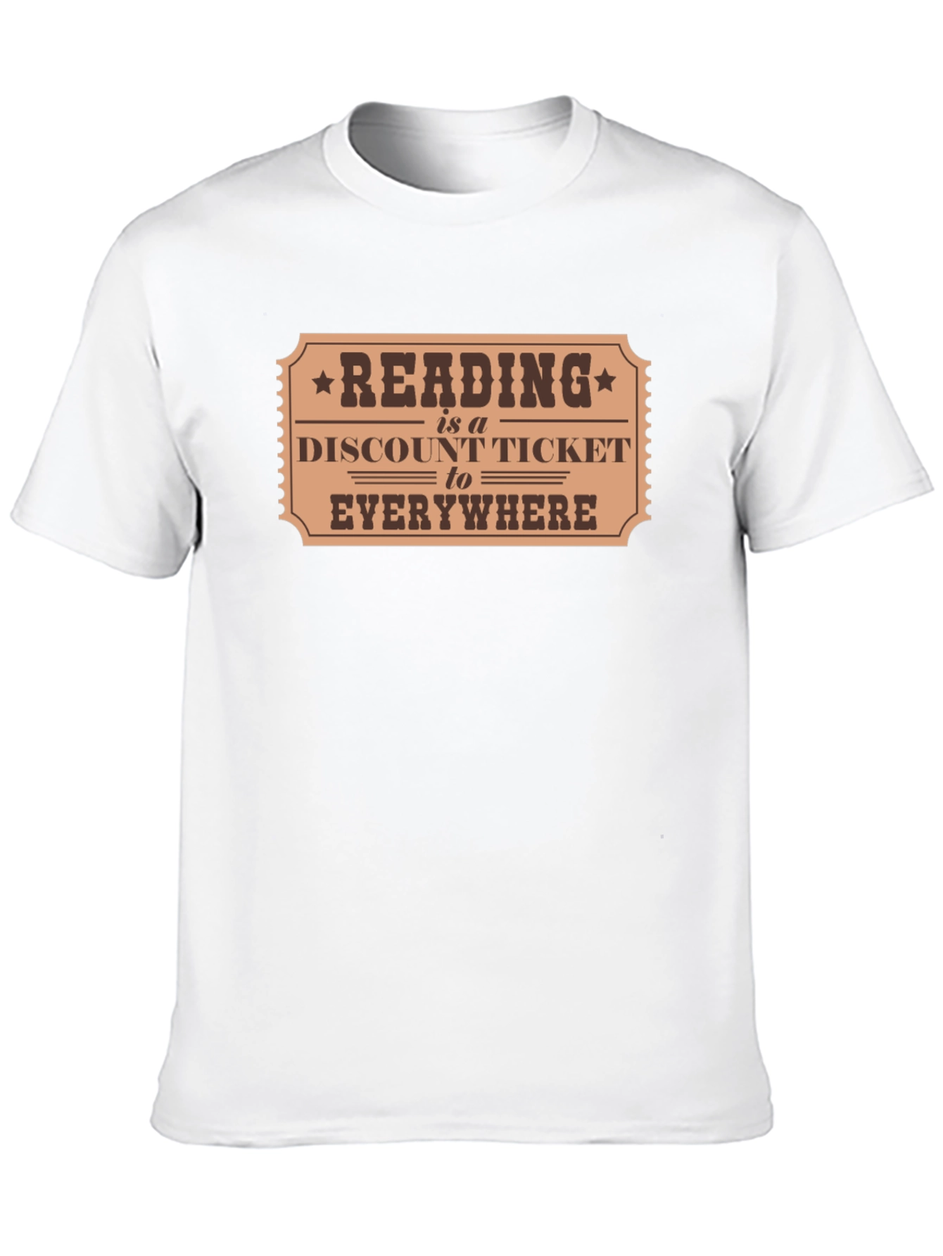 Black Reading is a Discount Ticket T-Shirt view 10