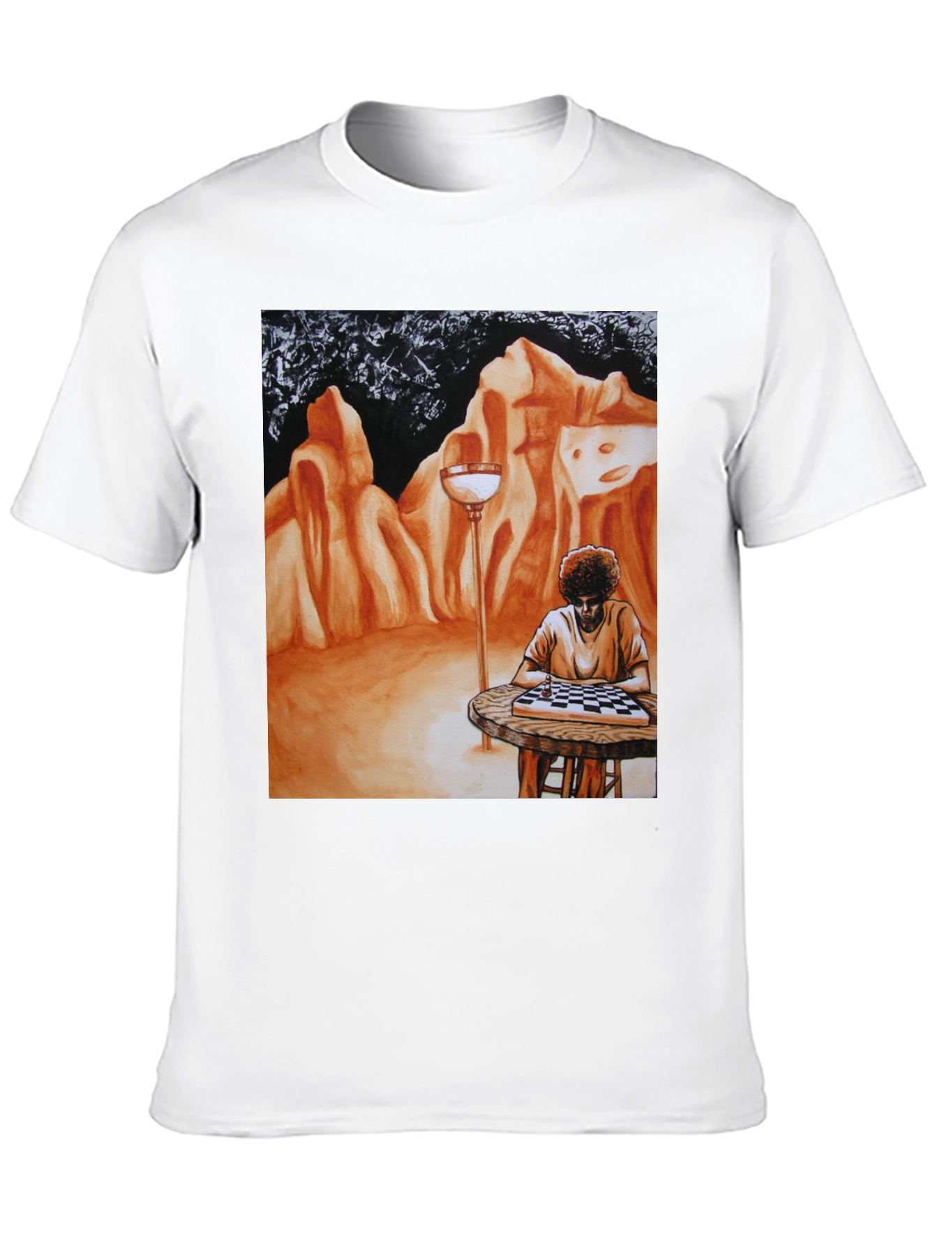 Artistic Chess Player T-Shirt - 10