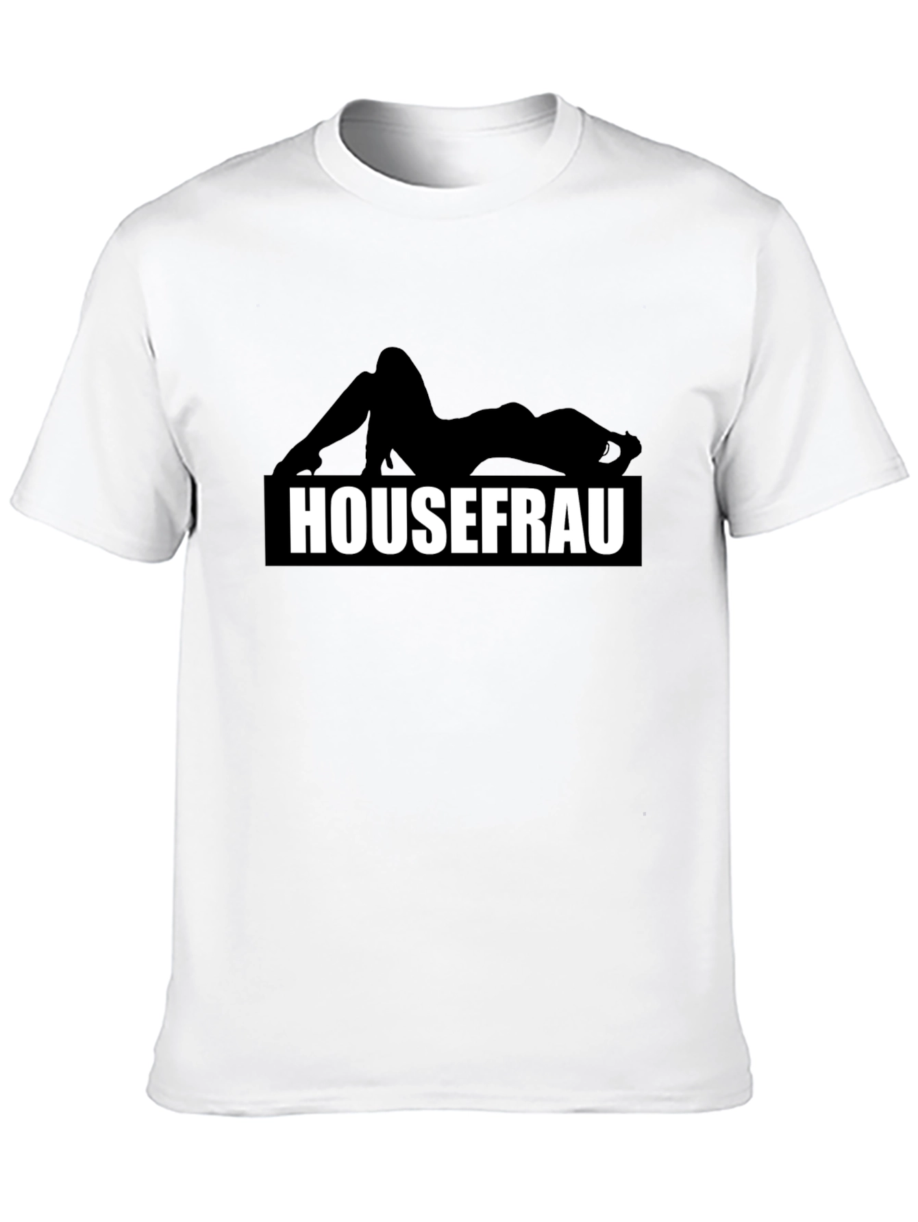 Black Housefrau Graphic T-Shirt - Black Tee view 10