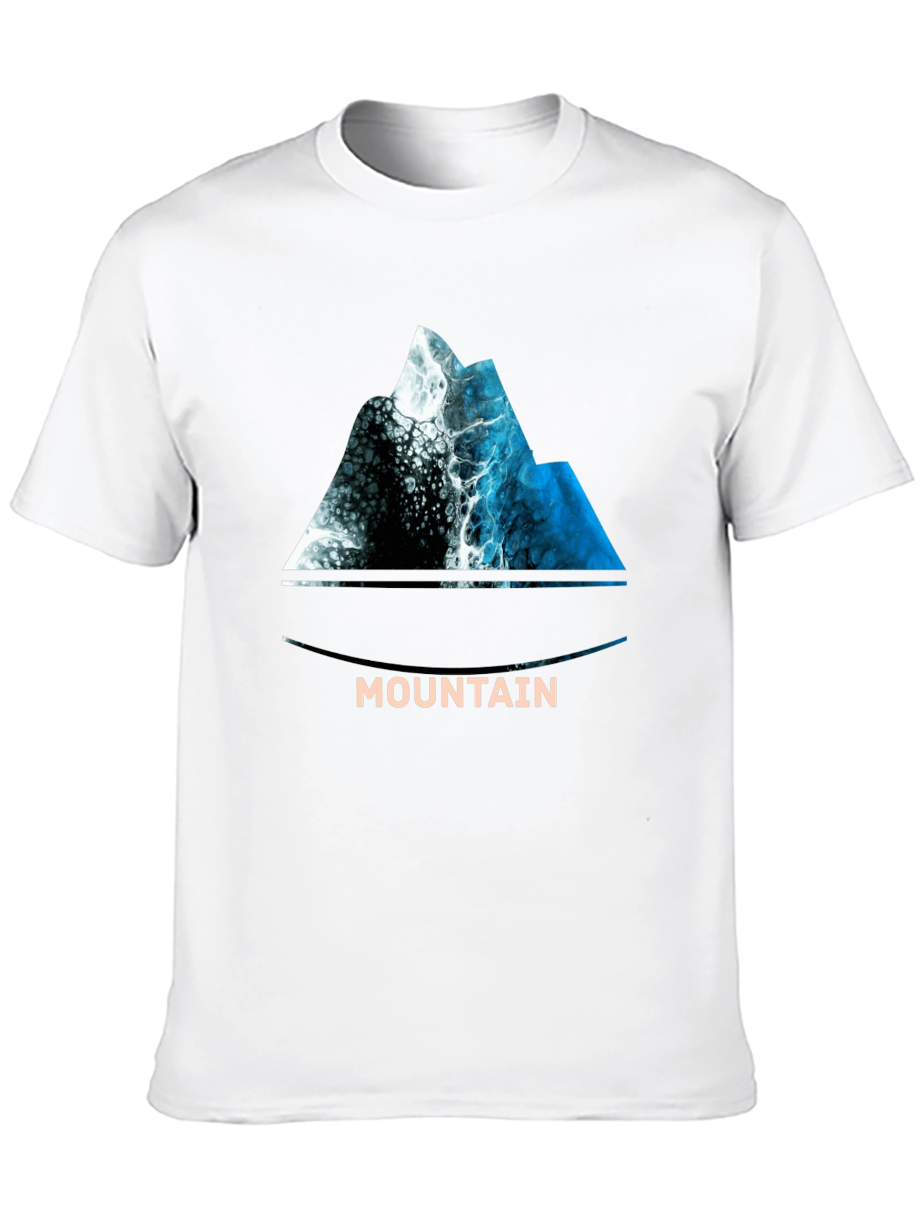 Black Mountain Graphic Print Black T-Shirt view 10