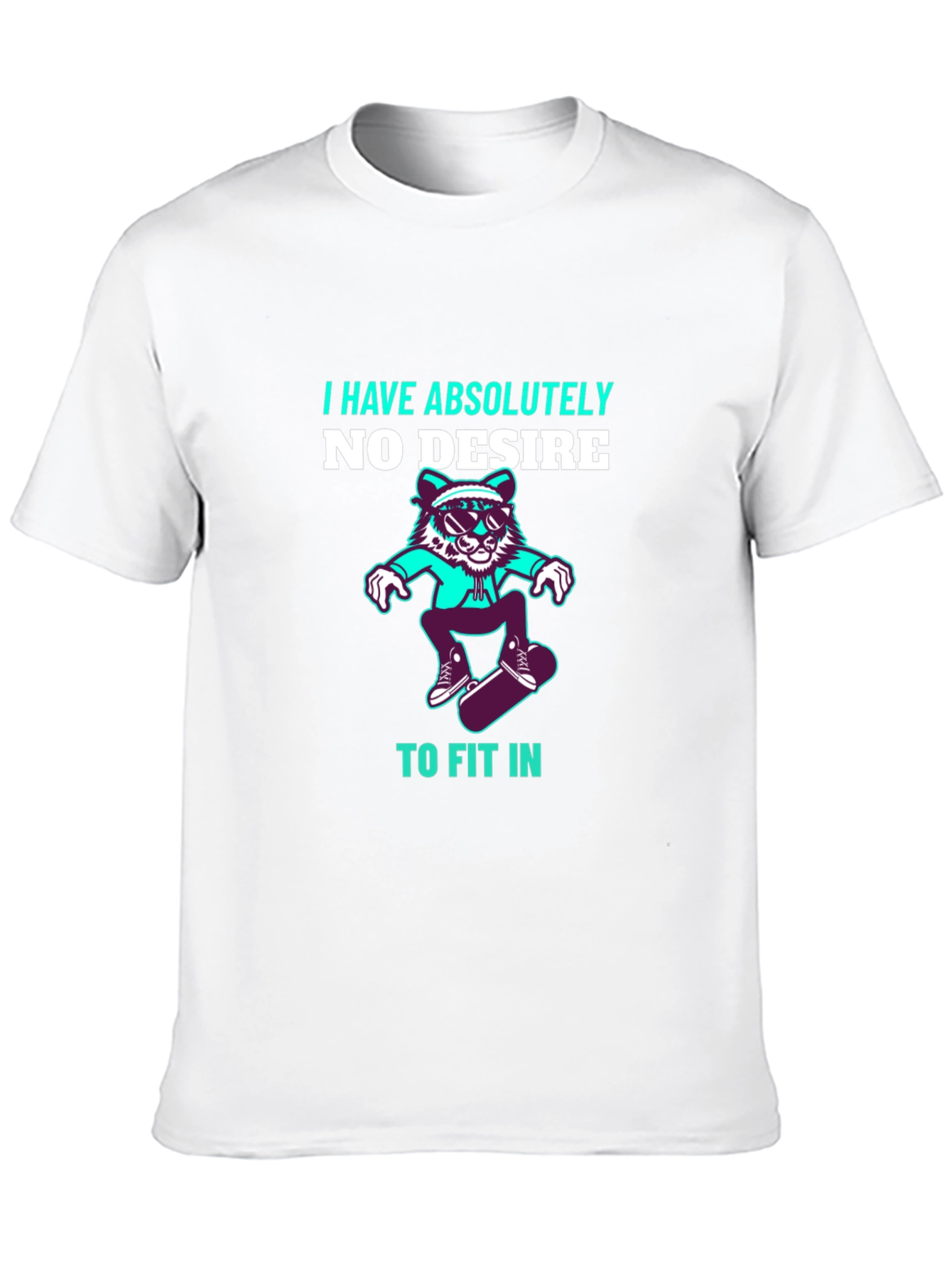 Black Skateboarding Tiger Graphic Tee view 10