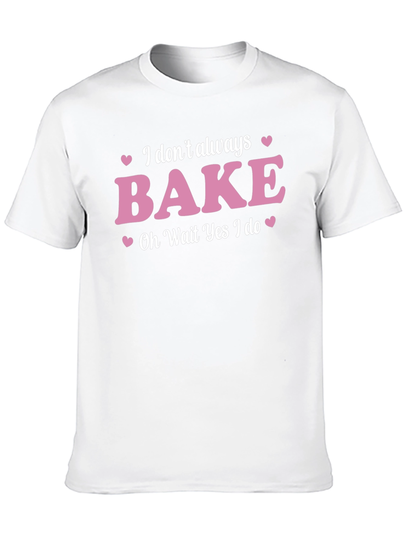 Black Funny Baking T-Shirt - I Don't Always Bake view 10