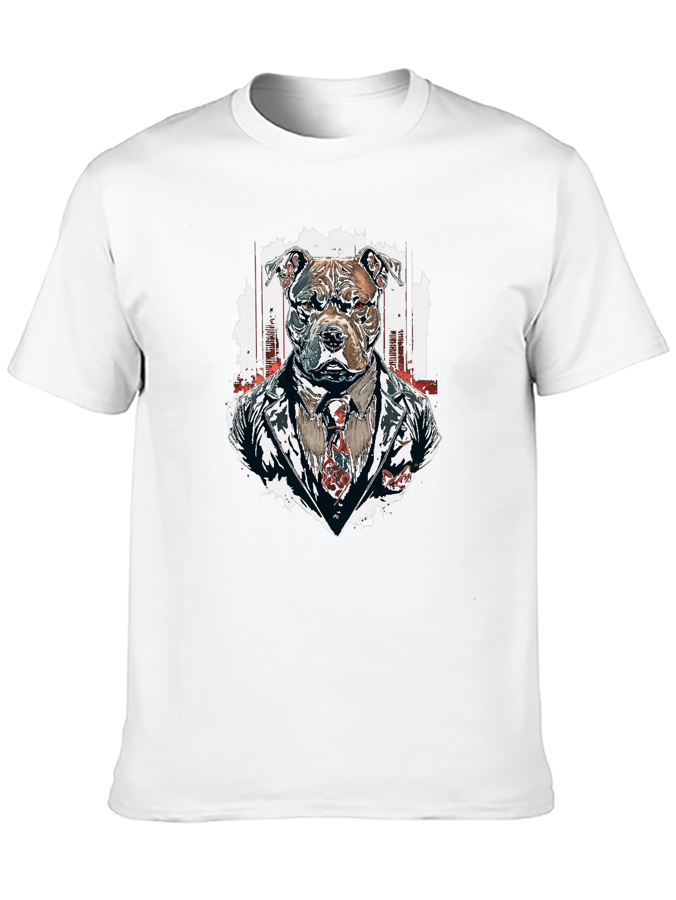 Black Pitbull Boss Black T-Shirt - Urban Cool view 10